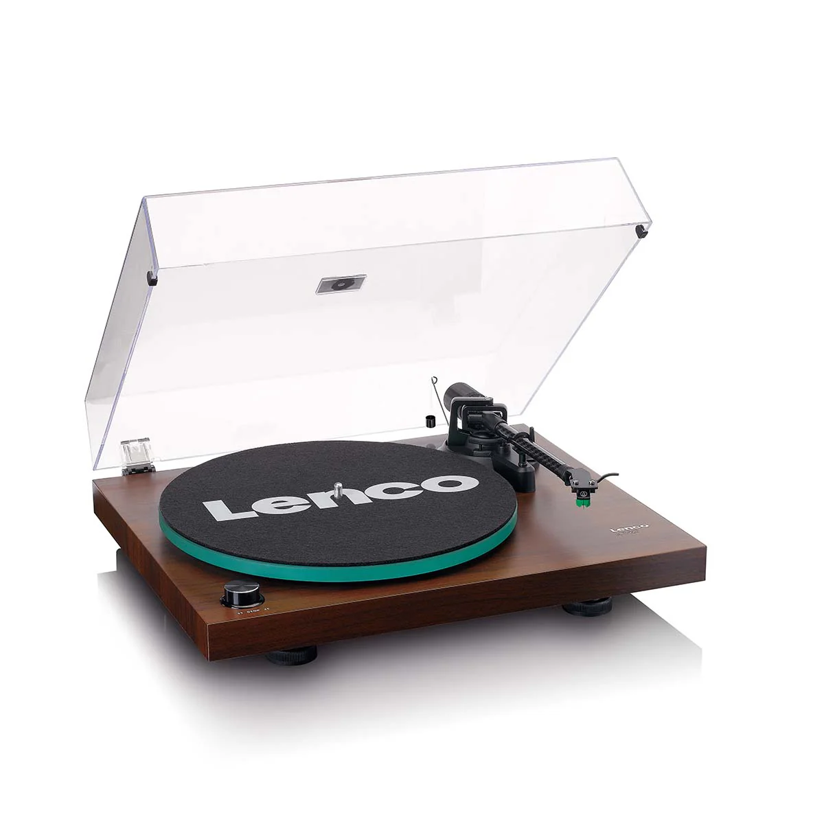 Lenco LBT-225WA - Platine avec transmission Bluetooth® - marron foncé - Image 10