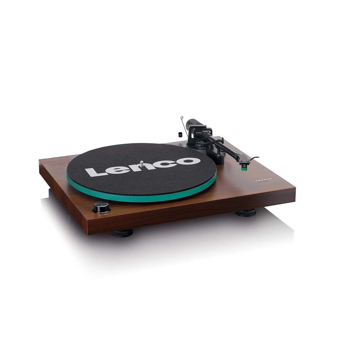 Lenco LBT-225WA - Platine avec transmission Bluetooth® - marron foncé - Image 11