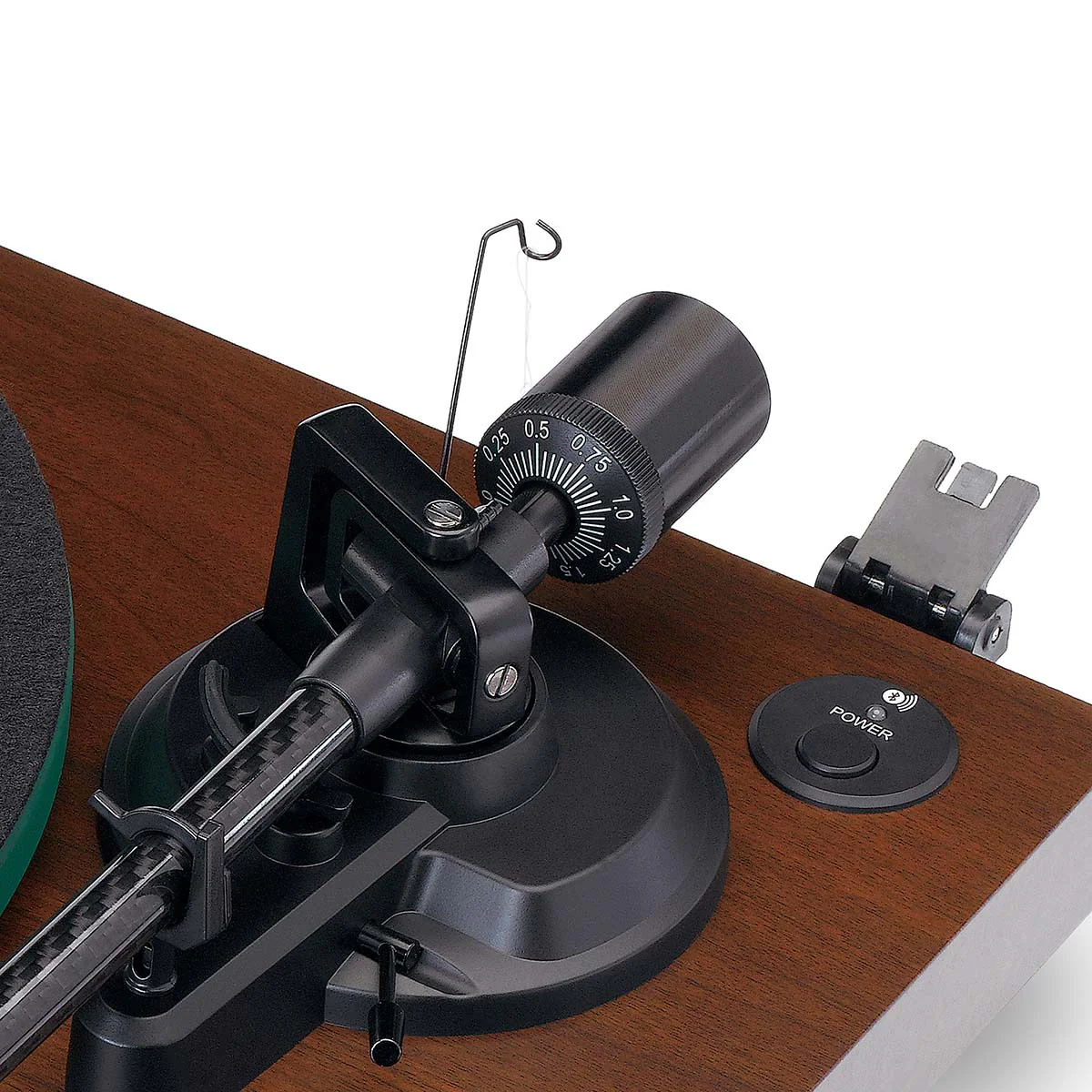 Lenco LBT-225WA - Platine avec transmission Bluetooth® - marron foncé - Image 16