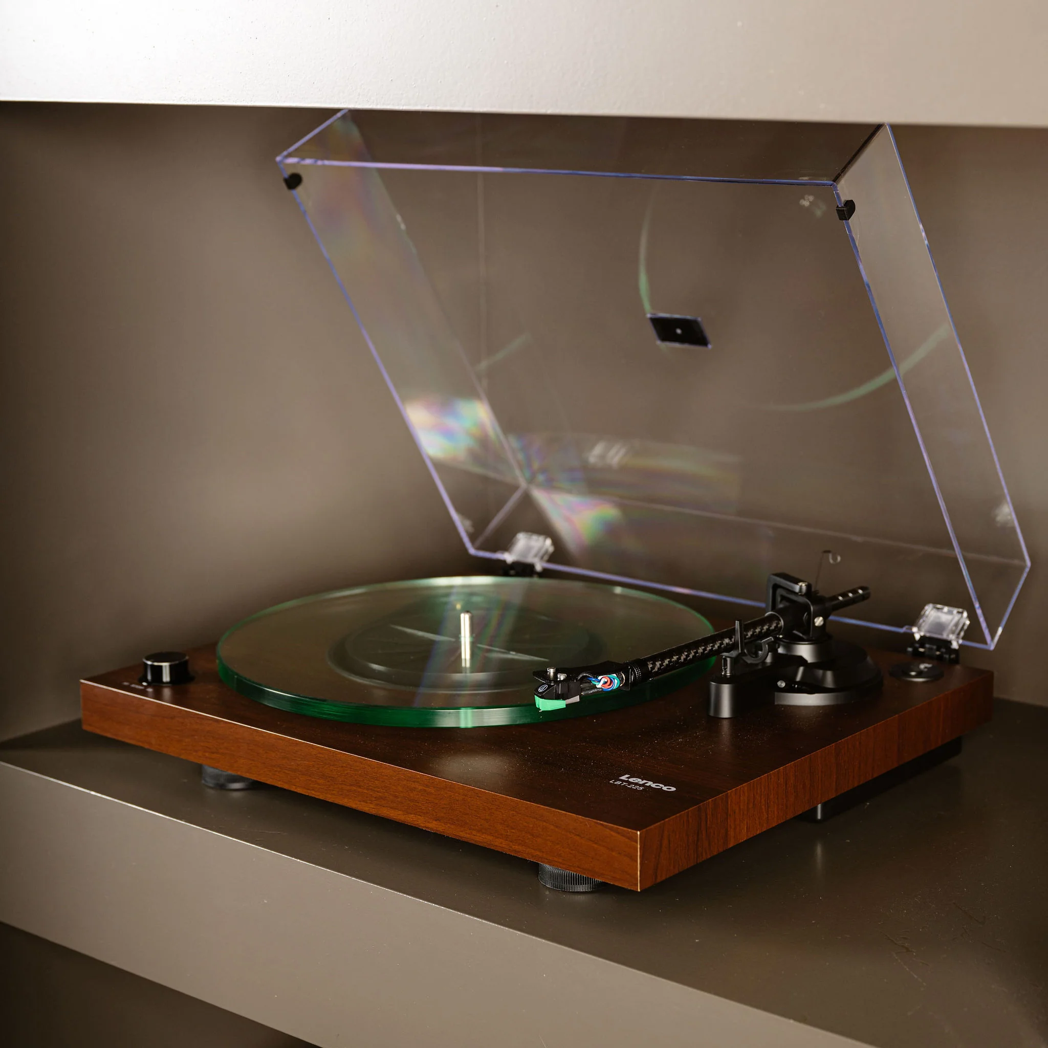 Lenco LBT-225WA - Platine avec transmission Bluetooth® - marron foncé - Image 24