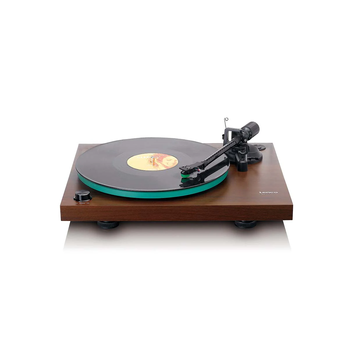 Lenco LBT-225WA - Platine avec transmission Bluetooth® - marron foncé - Image 7