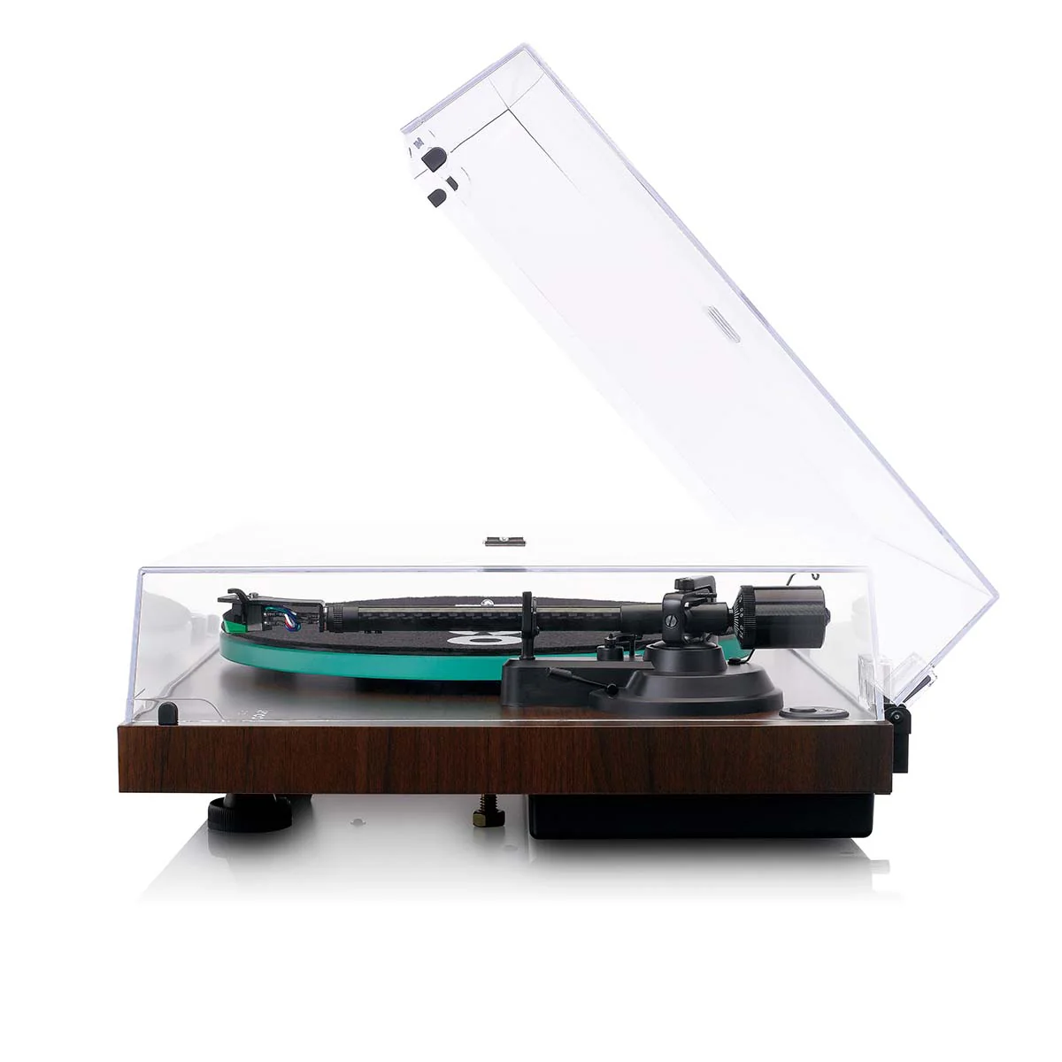 Lenco LBT-225WA - Platine avec transmission Bluetooth® - marron foncé - Image 8