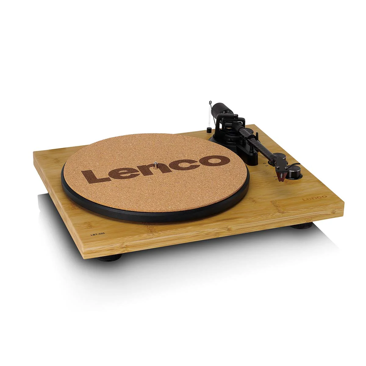 LENCO LBT-335BA - Platine vinyle avec Bluetooth® et cellule Ortofon 2M Red - Bambou - Image 10