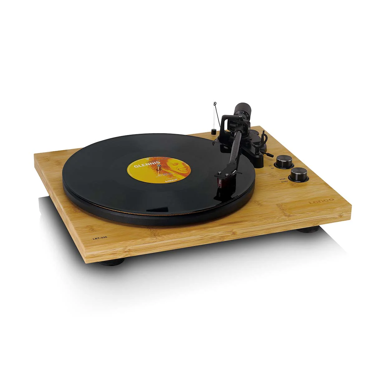 LENCO LBT-335BA - Platine vinyle avec Bluetooth® et cellule Ortofon 2M Red - Bambou - Image 11