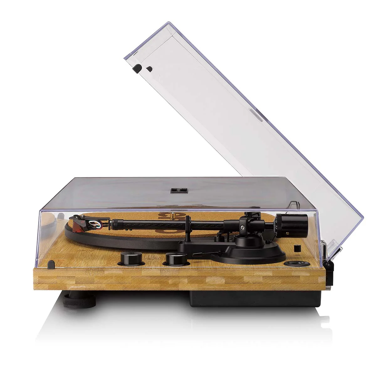 LENCO LBT-335BA - Platine vinyle avec Bluetooth® et cellule Ortofon 2M Red - Bambou - Image 14