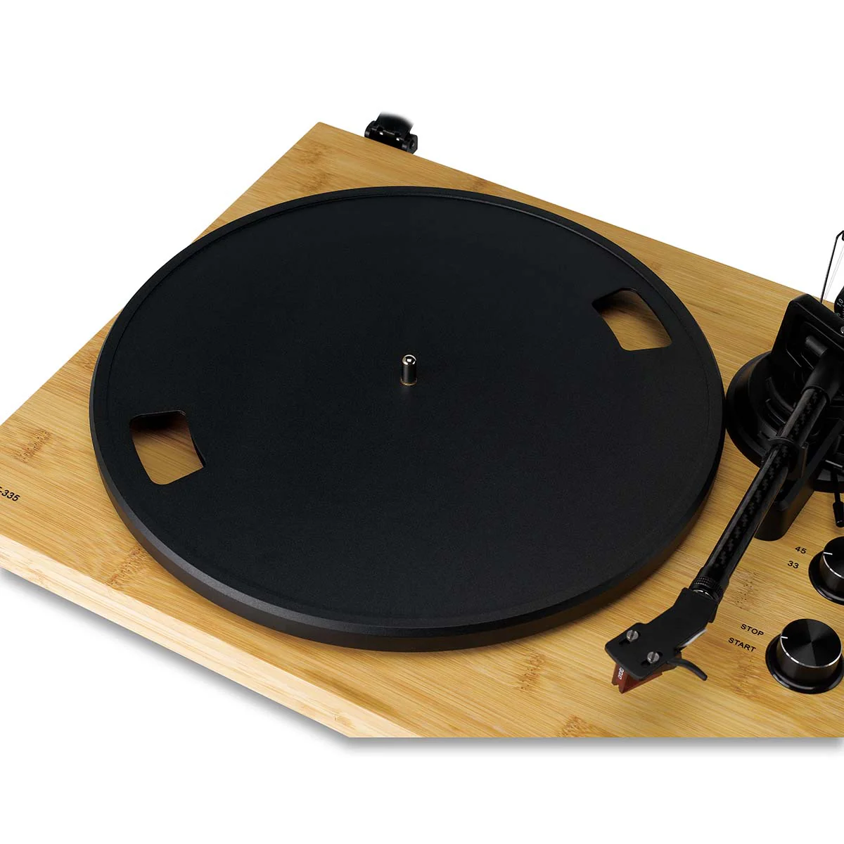 LENCO LBT-335BA - Platine vinyle avec Bluetooth® et cellule Ortofon 2M Red - Bambou - Image 16