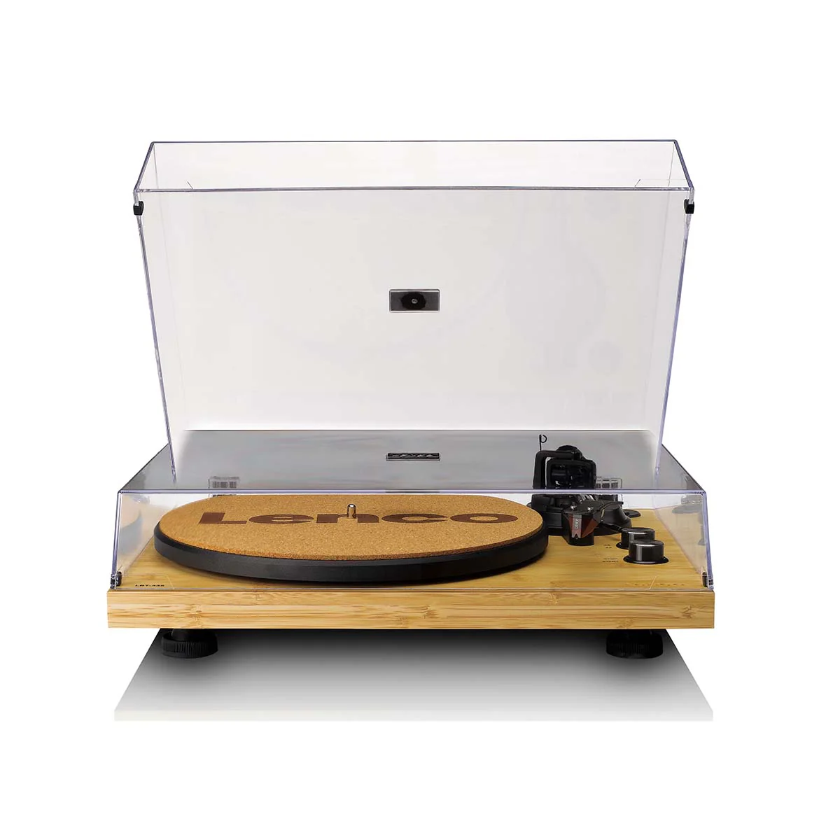 LENCO LBT-335BA - Platine vinyle avec Bluetooth® et cellule Ortofon 2M Red - Bambou - Image 5