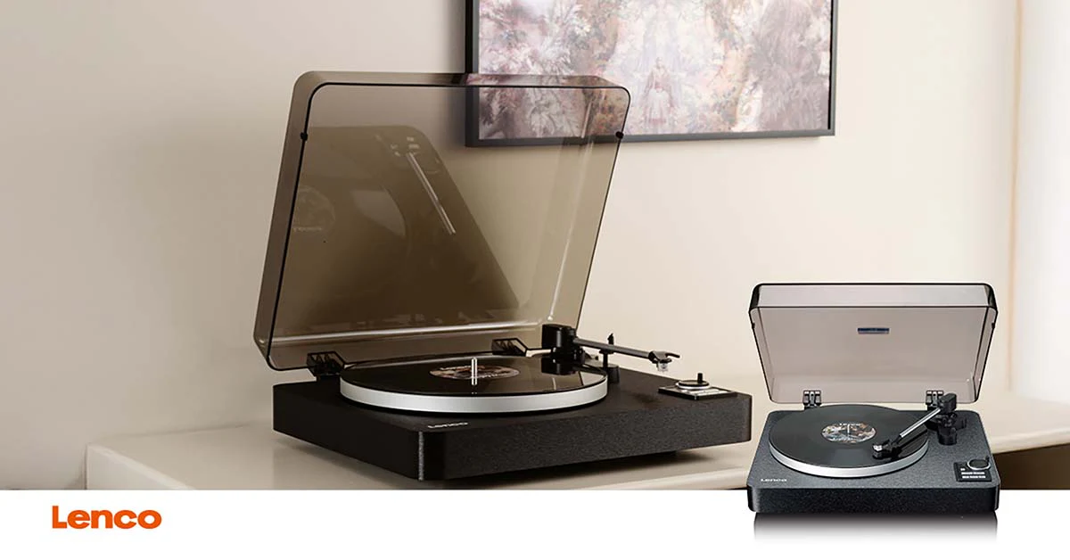 Lenco LBTA-165BK - Platine vinyle entièrement automatique avec transmission Bluetooth® et préamplificateur - Plateau et bras de lecture en métal - Noir - Image 18