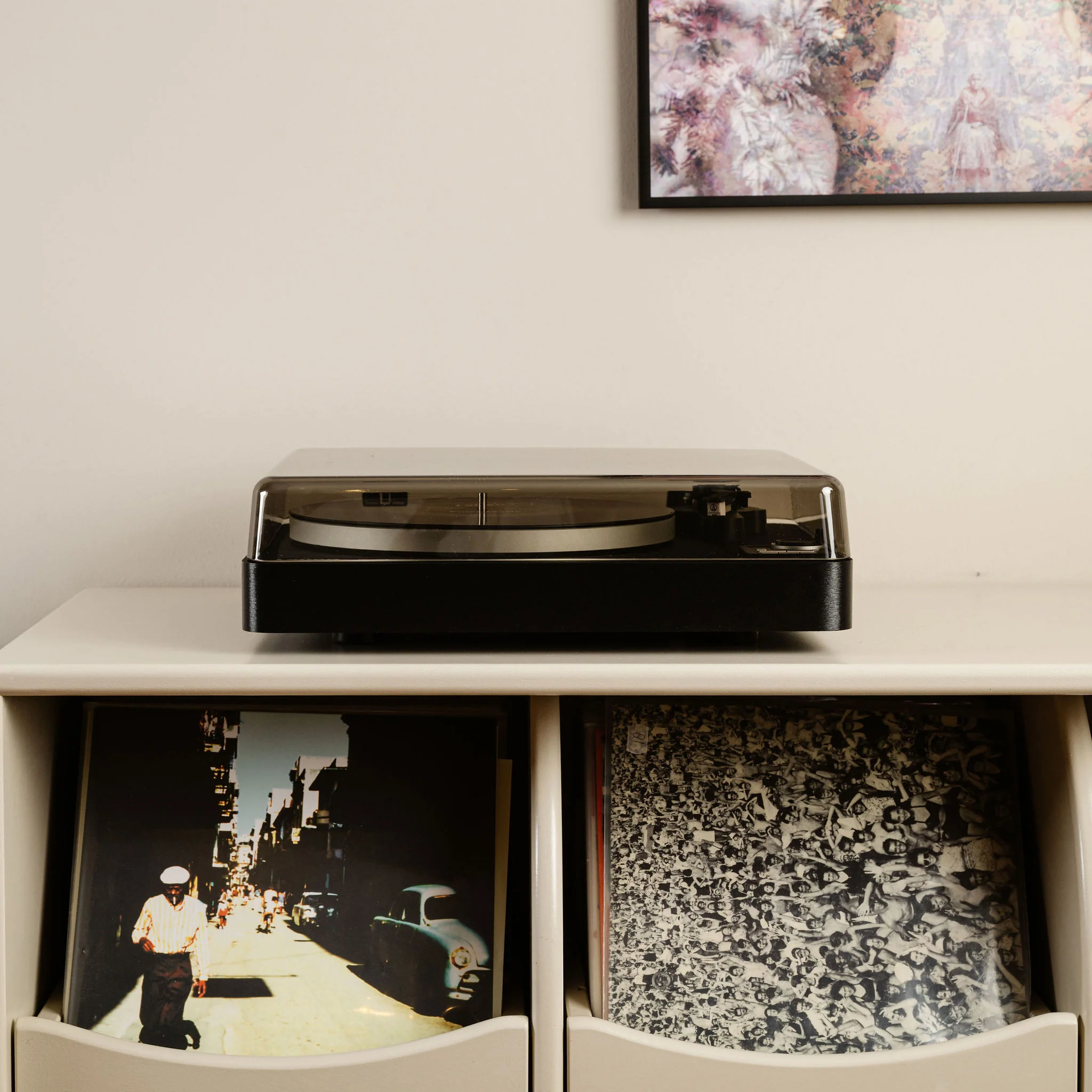 Lenco LBTA-165BK - Platine vinyle entièrement automatique avec transmission Bluetooth® et préamplificateur - Plateau et bras de lecture en métal - Noir - Image 19