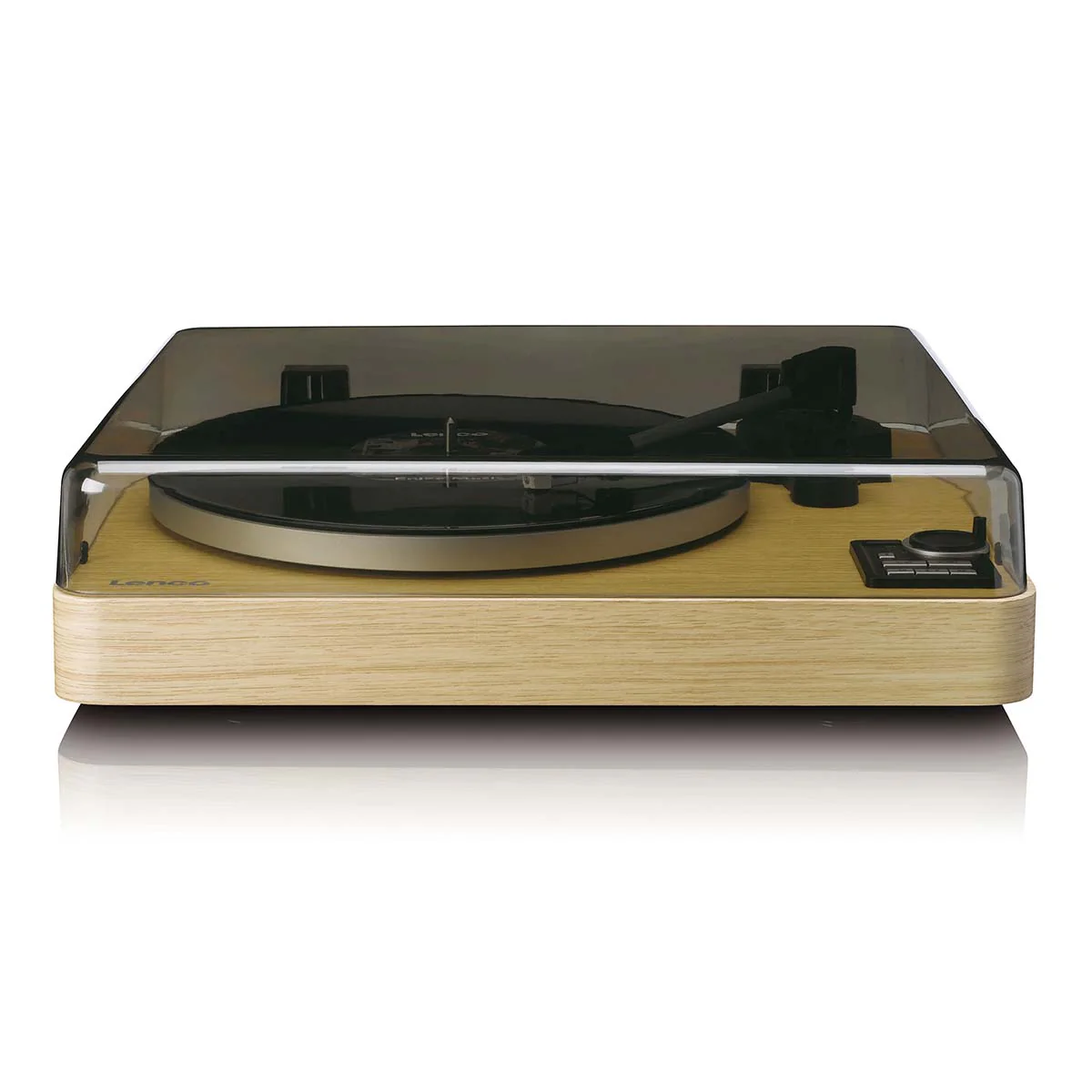 LENCO LBTA-166SI - Platine entièrement automatique avec transmission Bluetooth® et préamplificateur - Platine et bras de lecture en métal - Bois de pin - Image 5