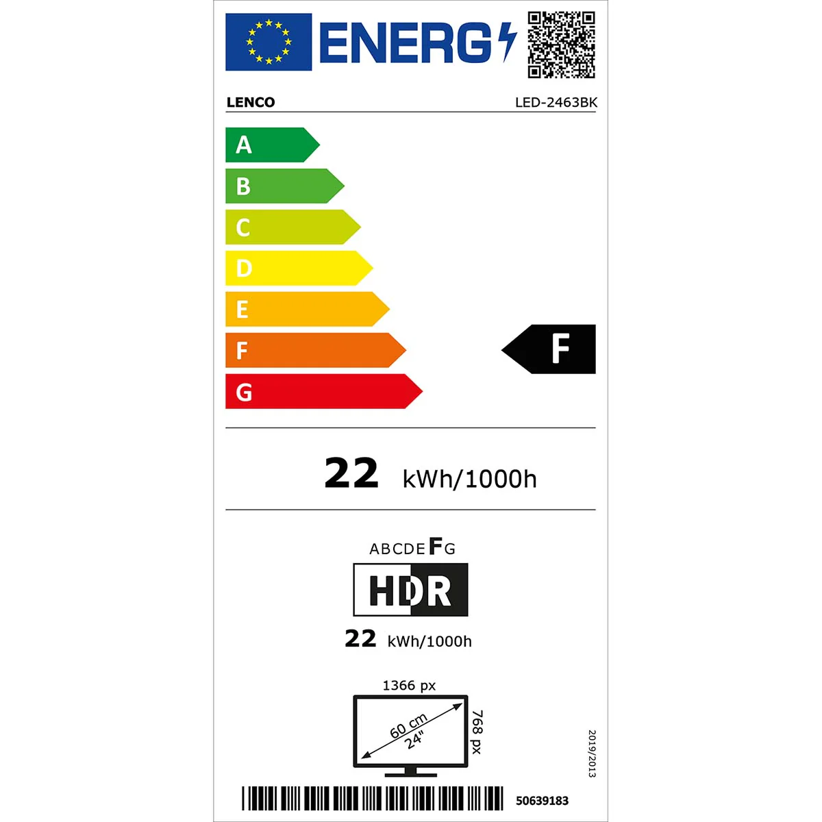 Lenco LED-2463BK (V2) - 24" Smart TV Android avec adaptateur voiture 12 V, noir - Image 17