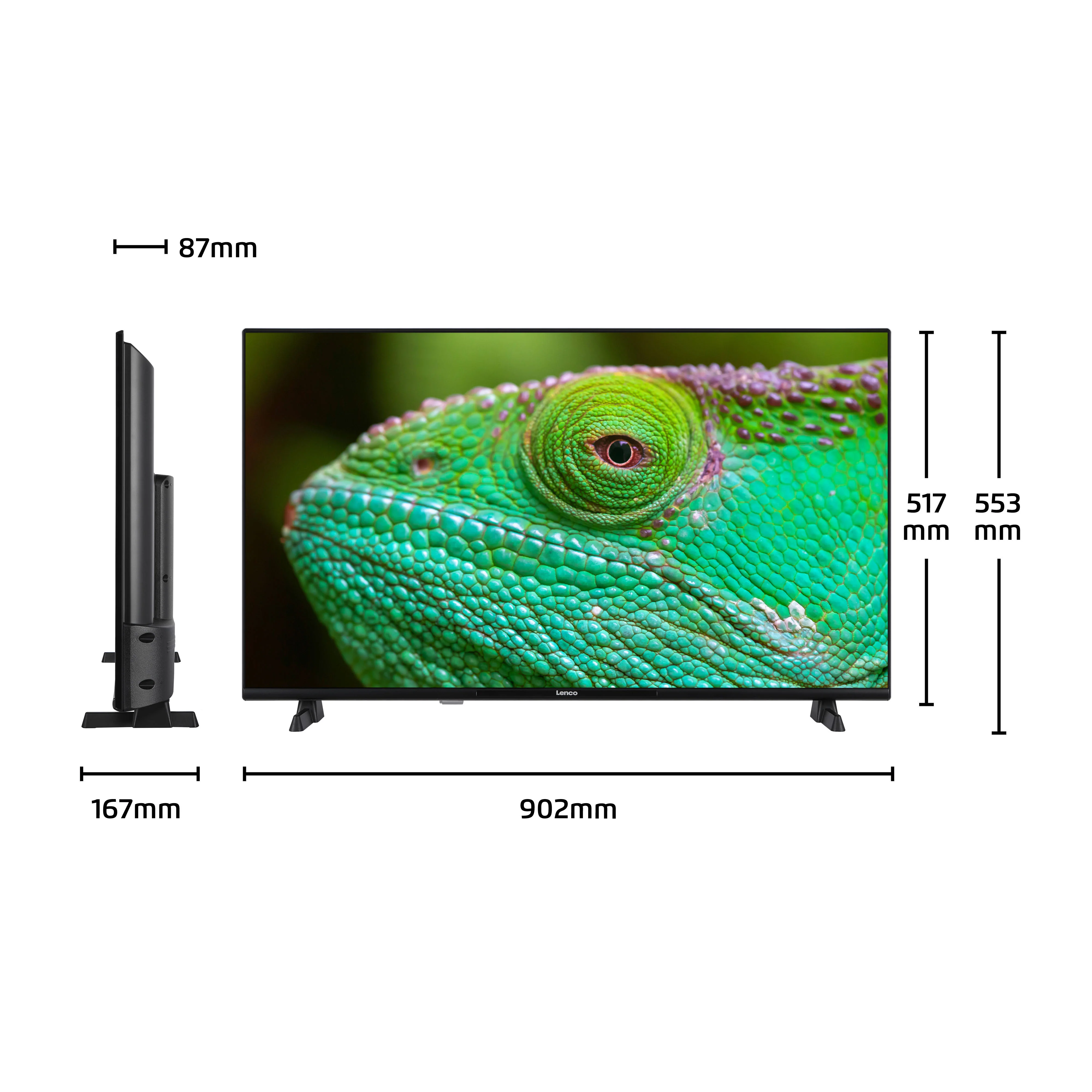 Lenco LED-4044BK - 40" Smart TV Android, Full HD, noir - Image 11
