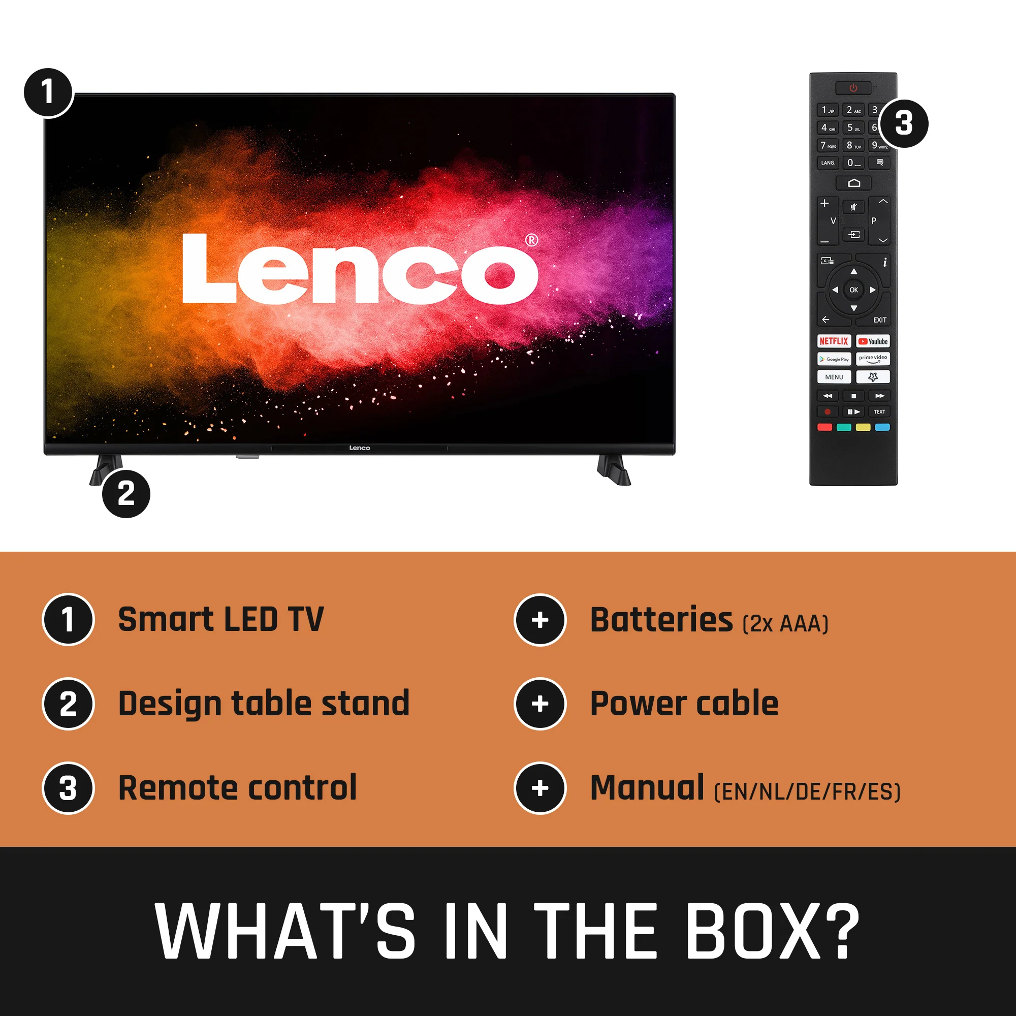 Lenco LED-4044BK - 40" Smart TV Android, Full HD, noir - Image 13