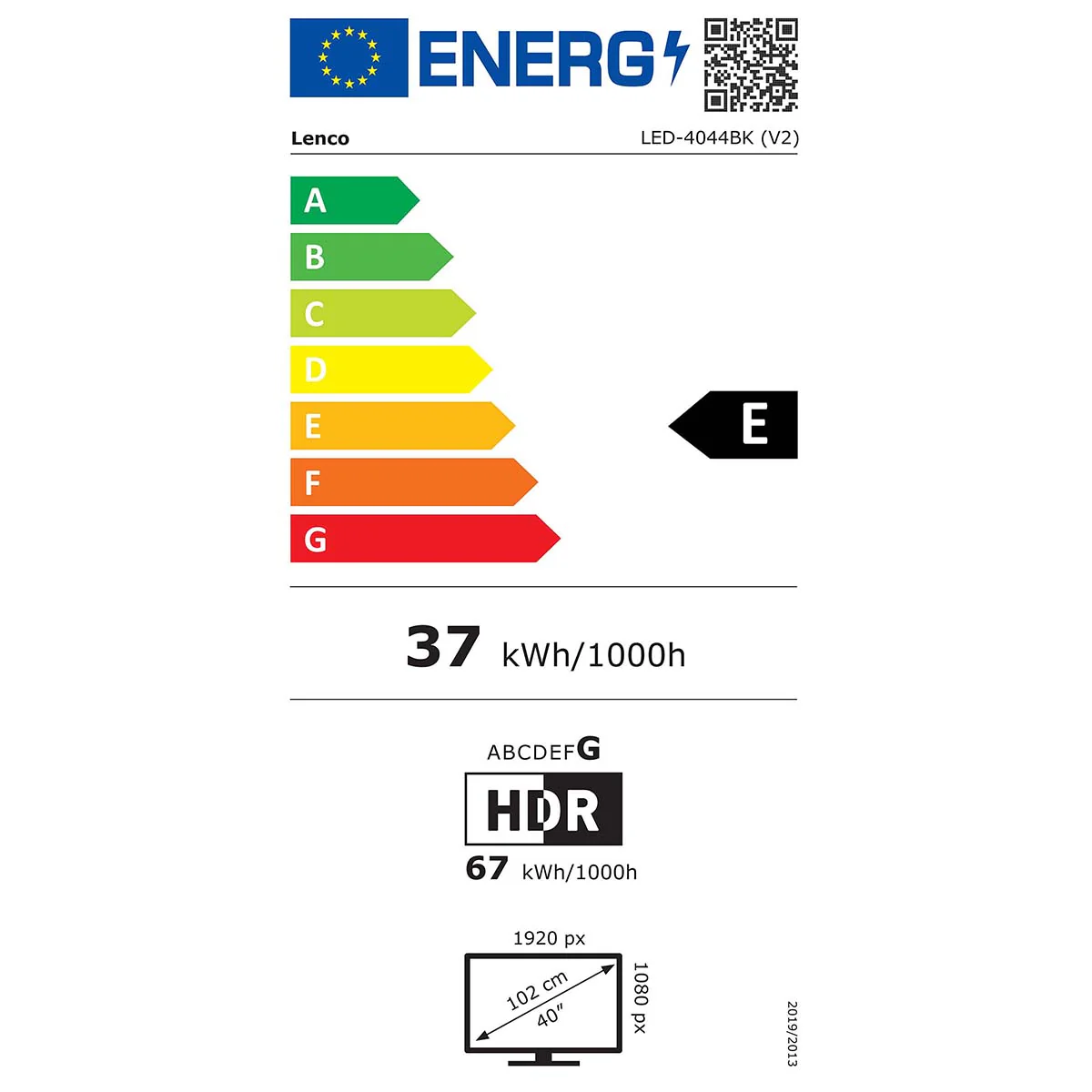 Lenco LED-4044BK - 40" Smart TV Android, Full HD, noir - Image 14