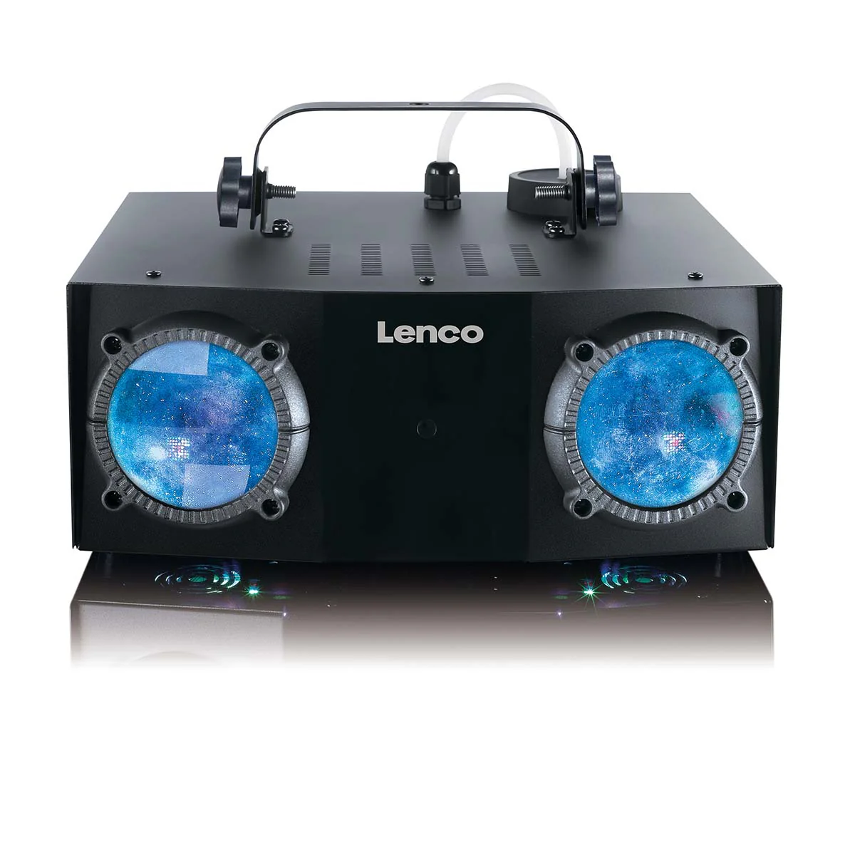 Lenco LFM-110BK - Jeu de lumière à double matrice et machine à fumée - Image 2