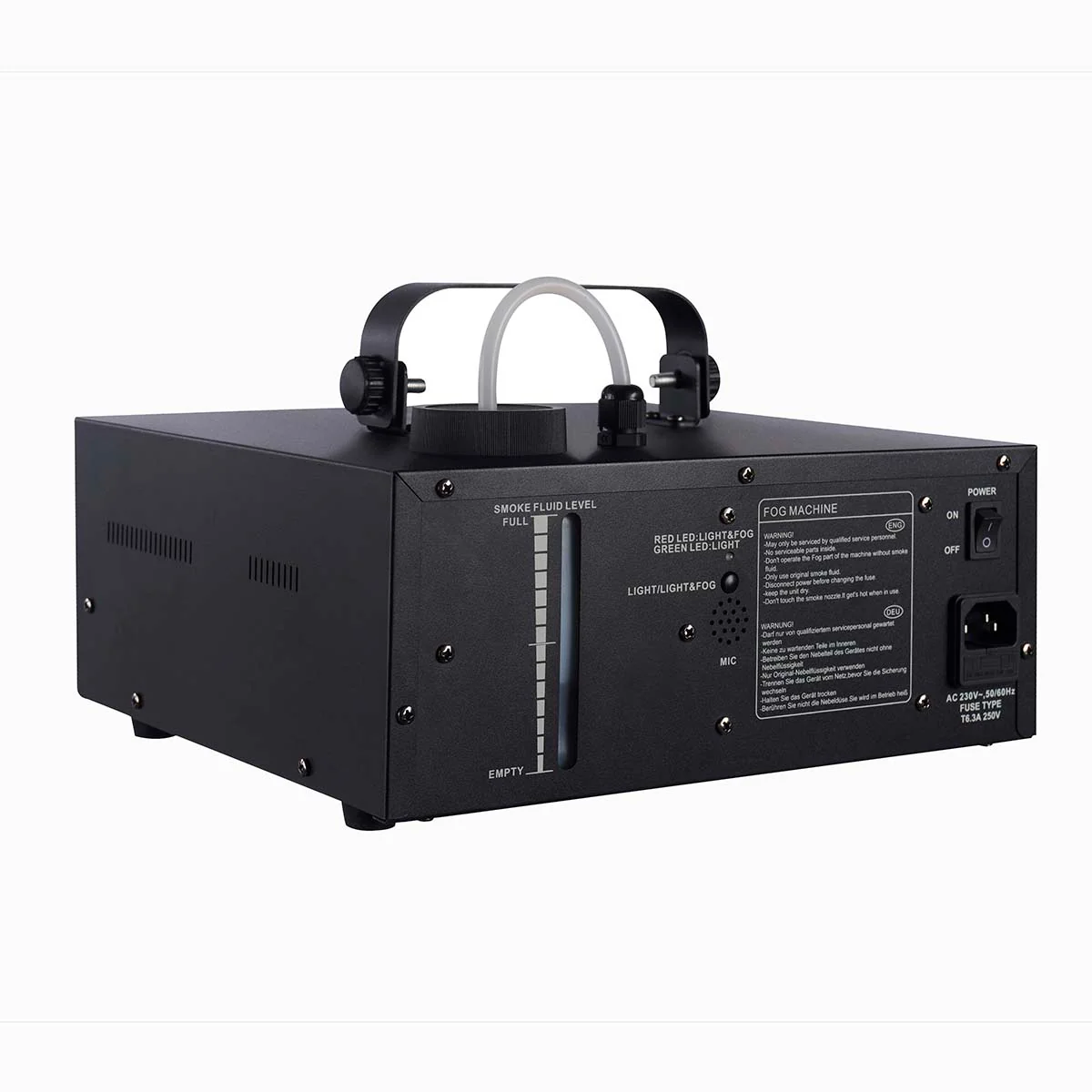 Lenco LFM-110BK - Jeu de lumière à double matrice et machine à fumée - Image 5
