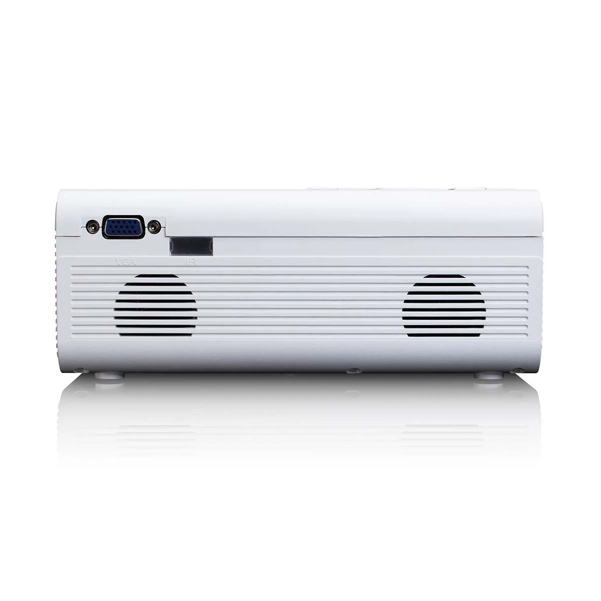 Lenco LPJ-280WH - Video projecteur LCD haute résolution, supporte le contenu Full HD 1080P - Blanc - Image 7