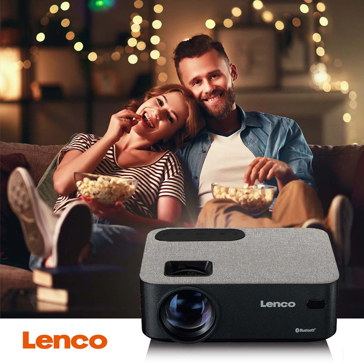 Lenco LPJ-700BKGY - Projecteur LCD avec Bluetooth® - Image 13