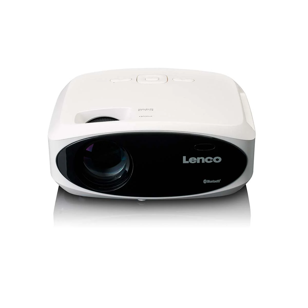 Lenco LPJ-900WH - Projecteur Full HD, lumineux et net avec 250 Lumens, 510cm de projection - Blanc - Image 3