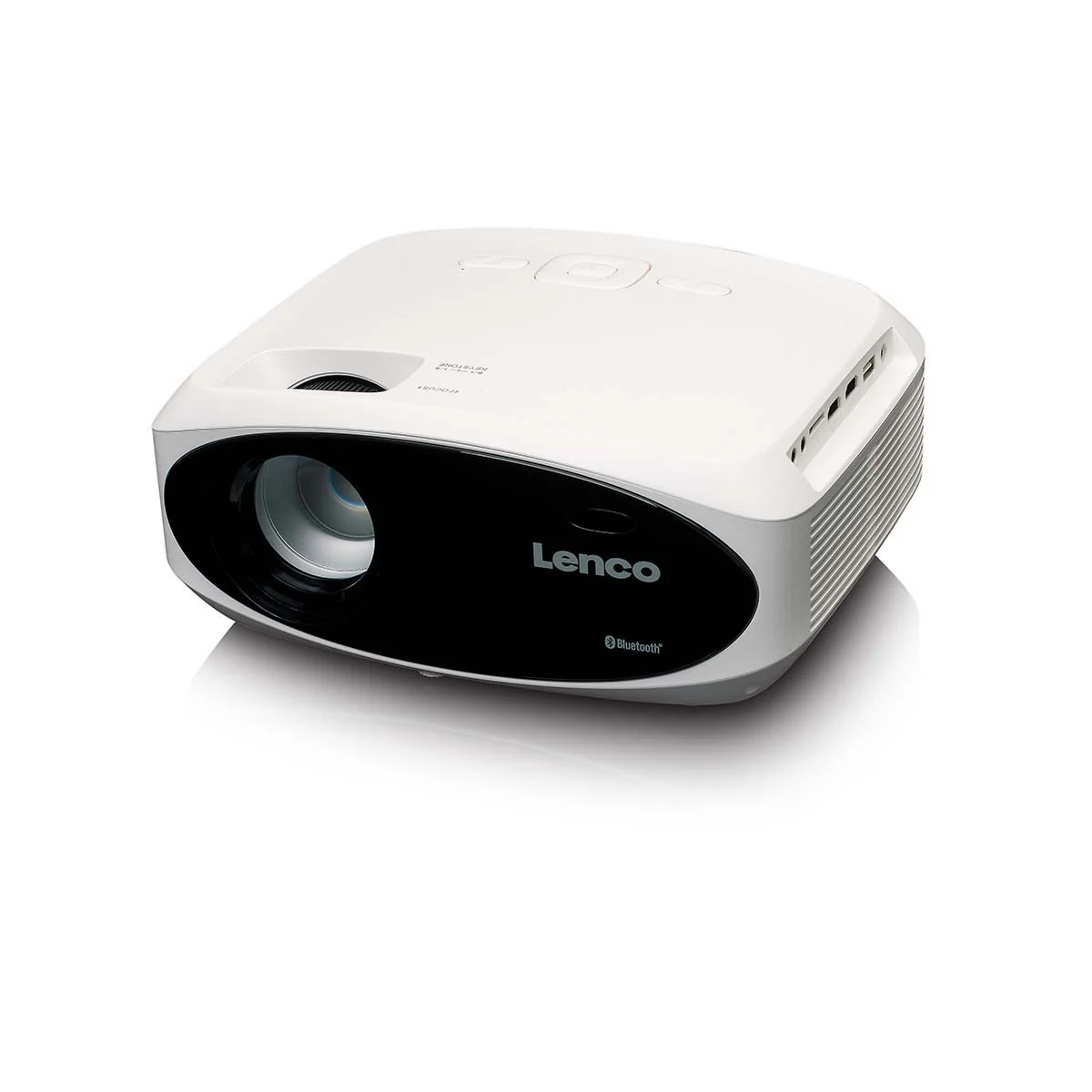Lenco LPJ-900WH - Projecteur Full HD, lumineux et net avec 250 Lumens, 510cm de projection - Blanc - Image 5