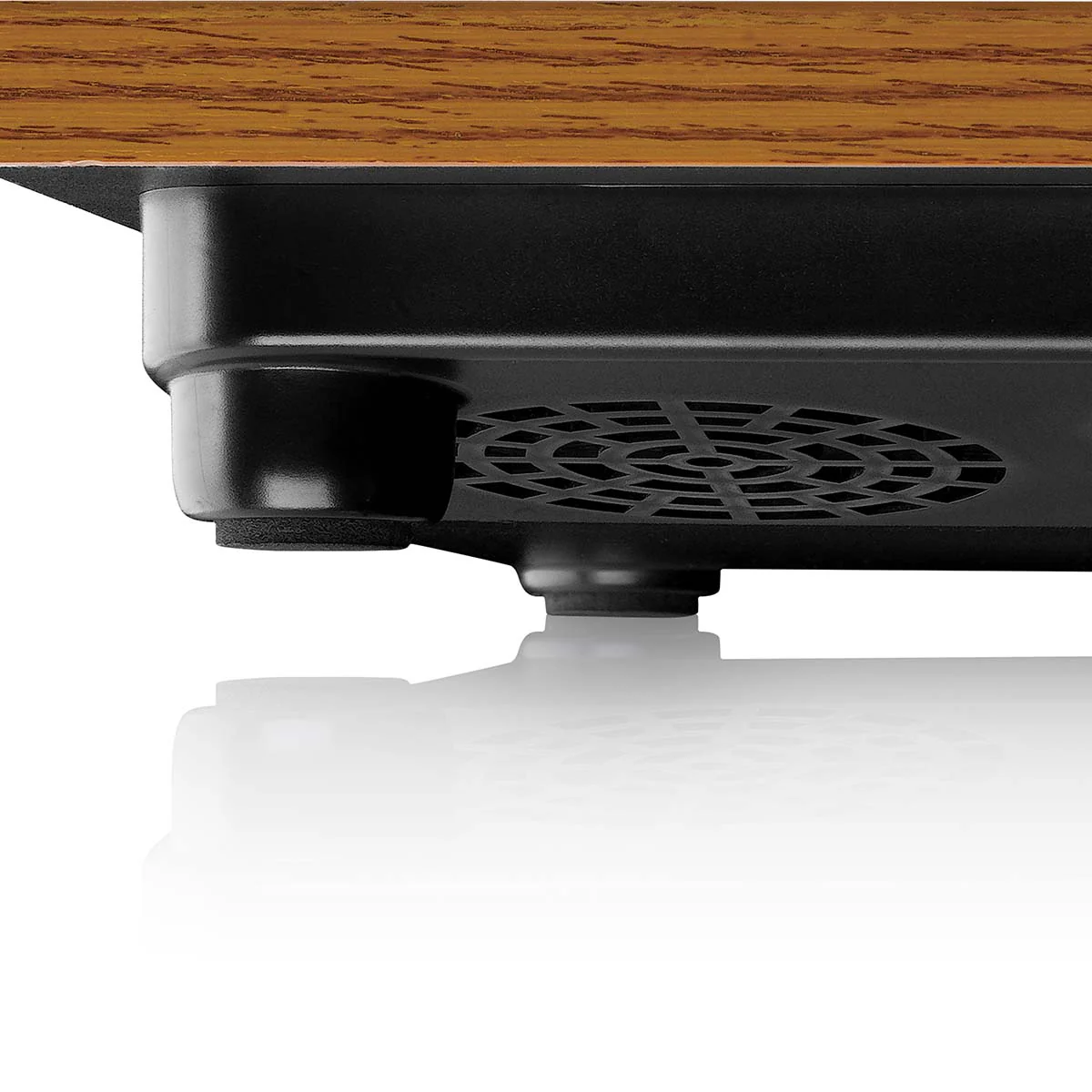 Lenco LS-10WD - Platine avec haut-parleurs intégrés - Bois - Image 7