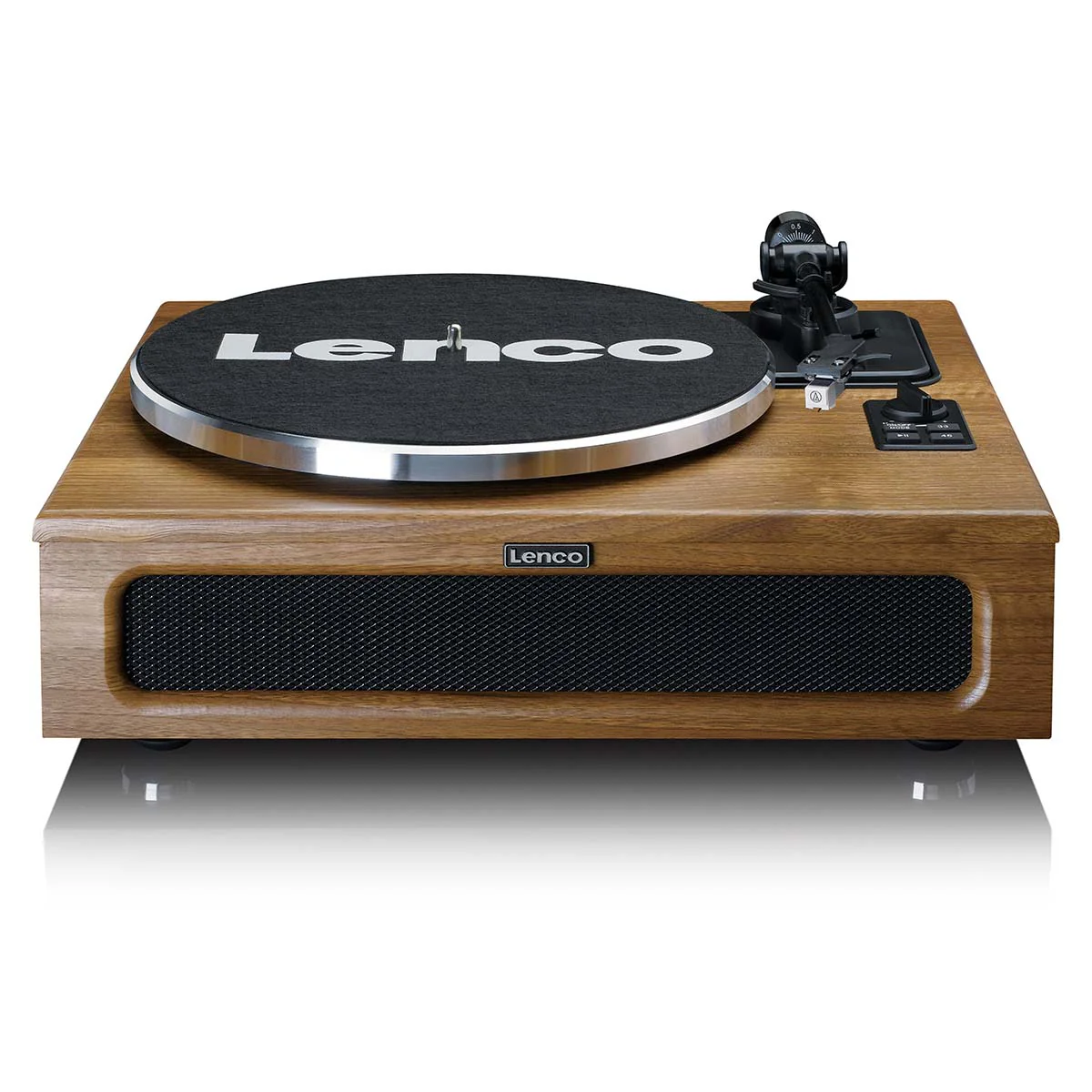 Lenco LS-410WA - Platine vinyle avec 4 haut-parleurs - Bois - Image 3