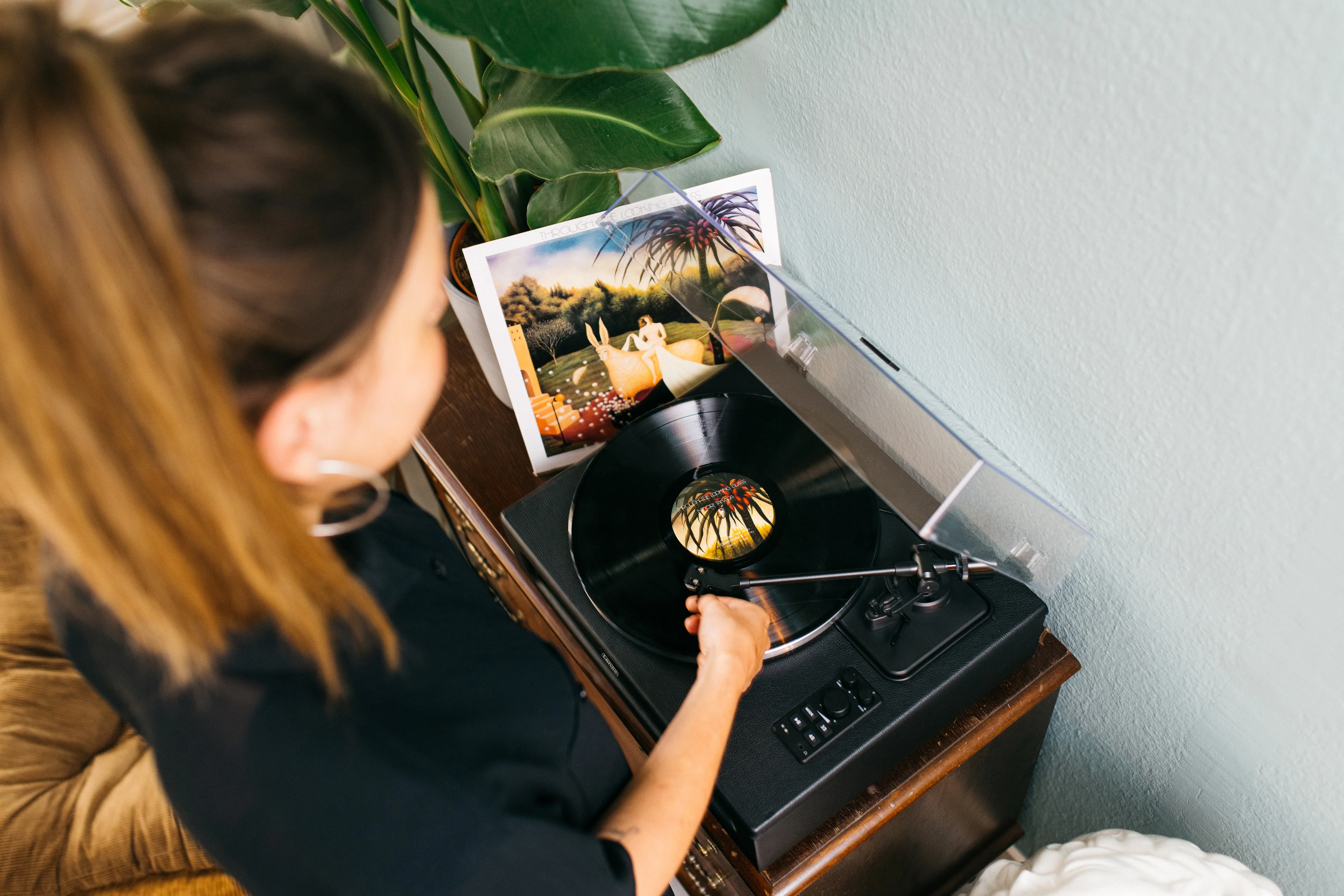 Lenco LS-430BK - Platine vinyle avec 4 haut-parleurs incorporés - Noir - Image 27