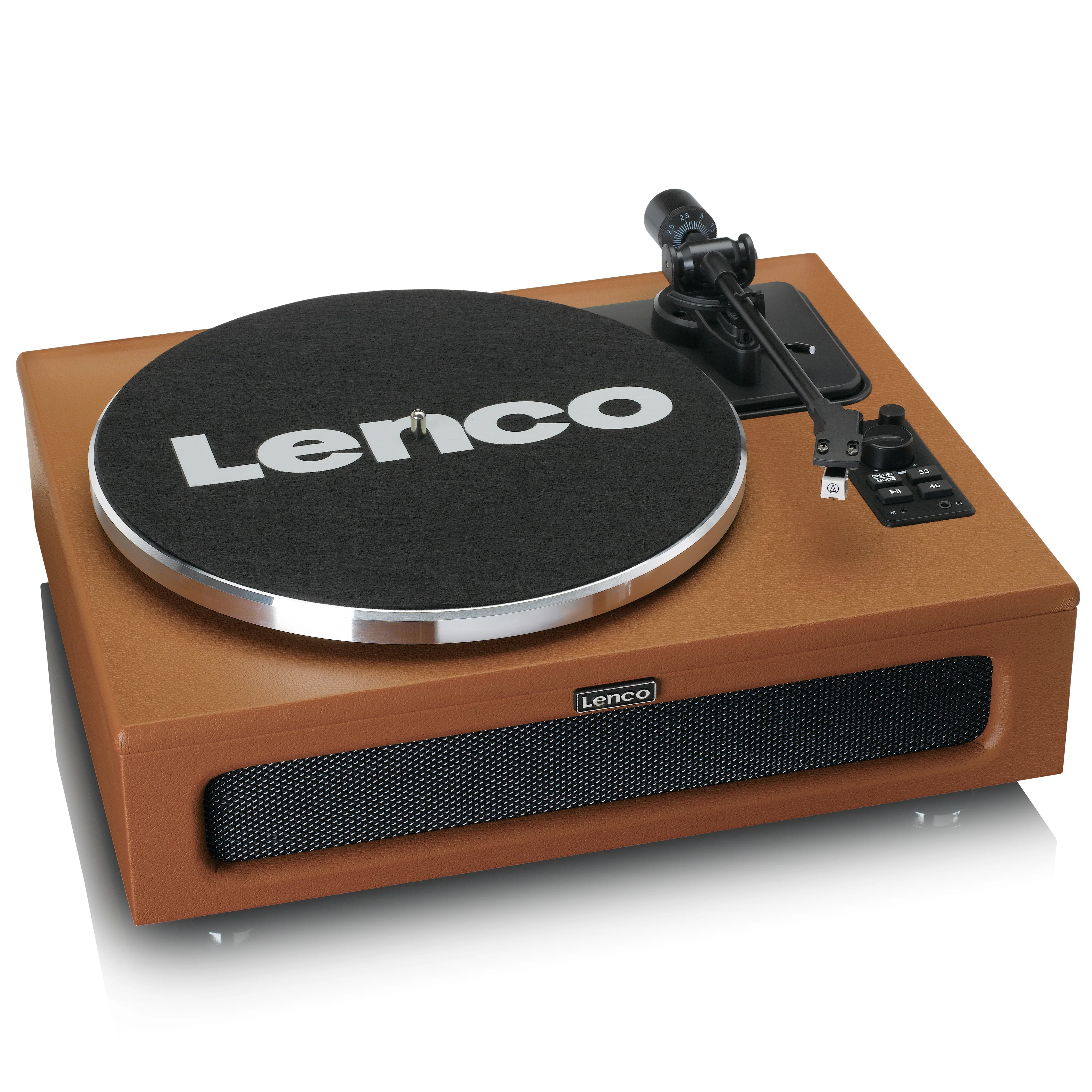 Lenco LS-430BN - Platine vinyle avec 4 haut-parleurs incorporés - Marron - Image 4