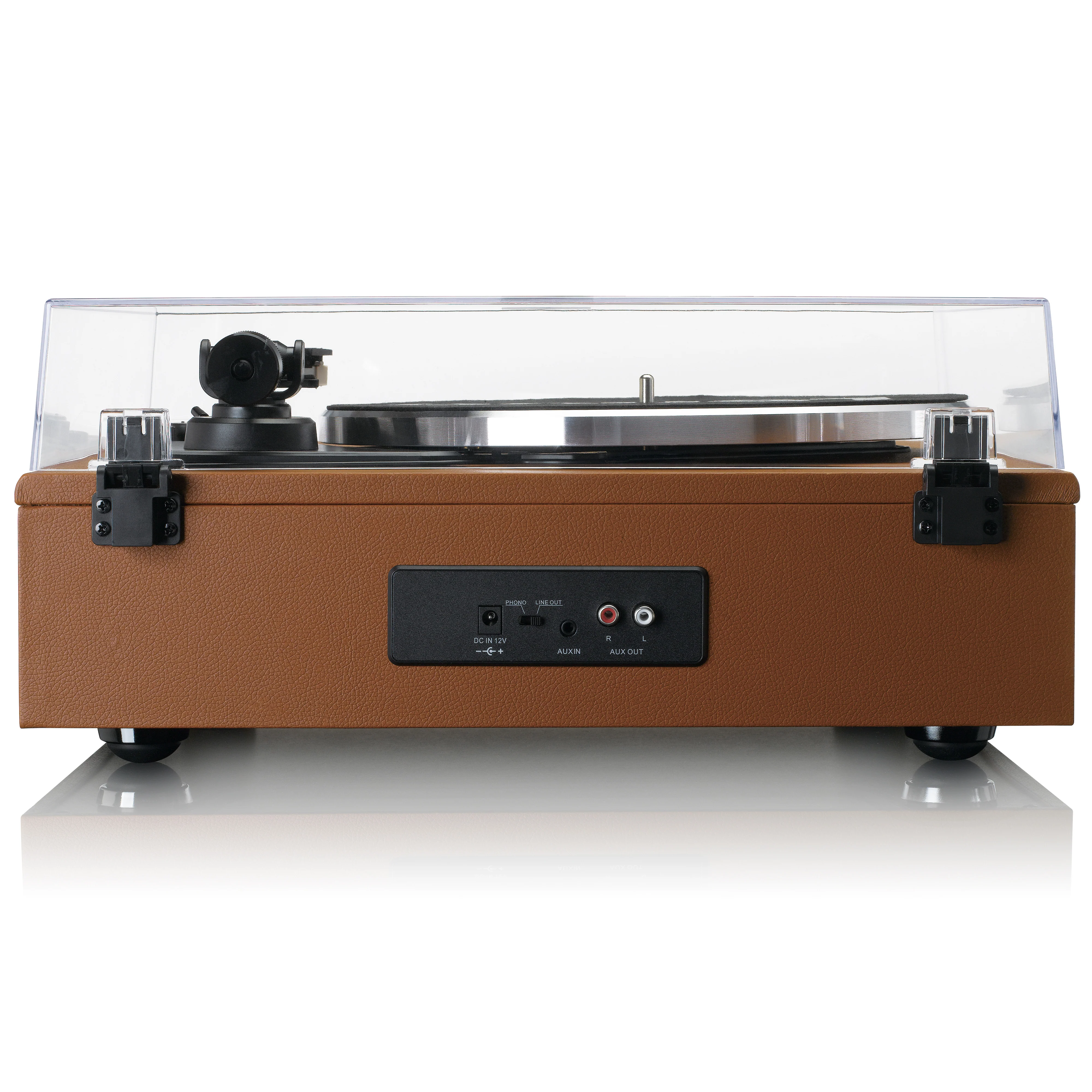 Lenco LS-430BN - Platine vinyle avec 4 haut-parleurs incorporés - Marron - Image 6