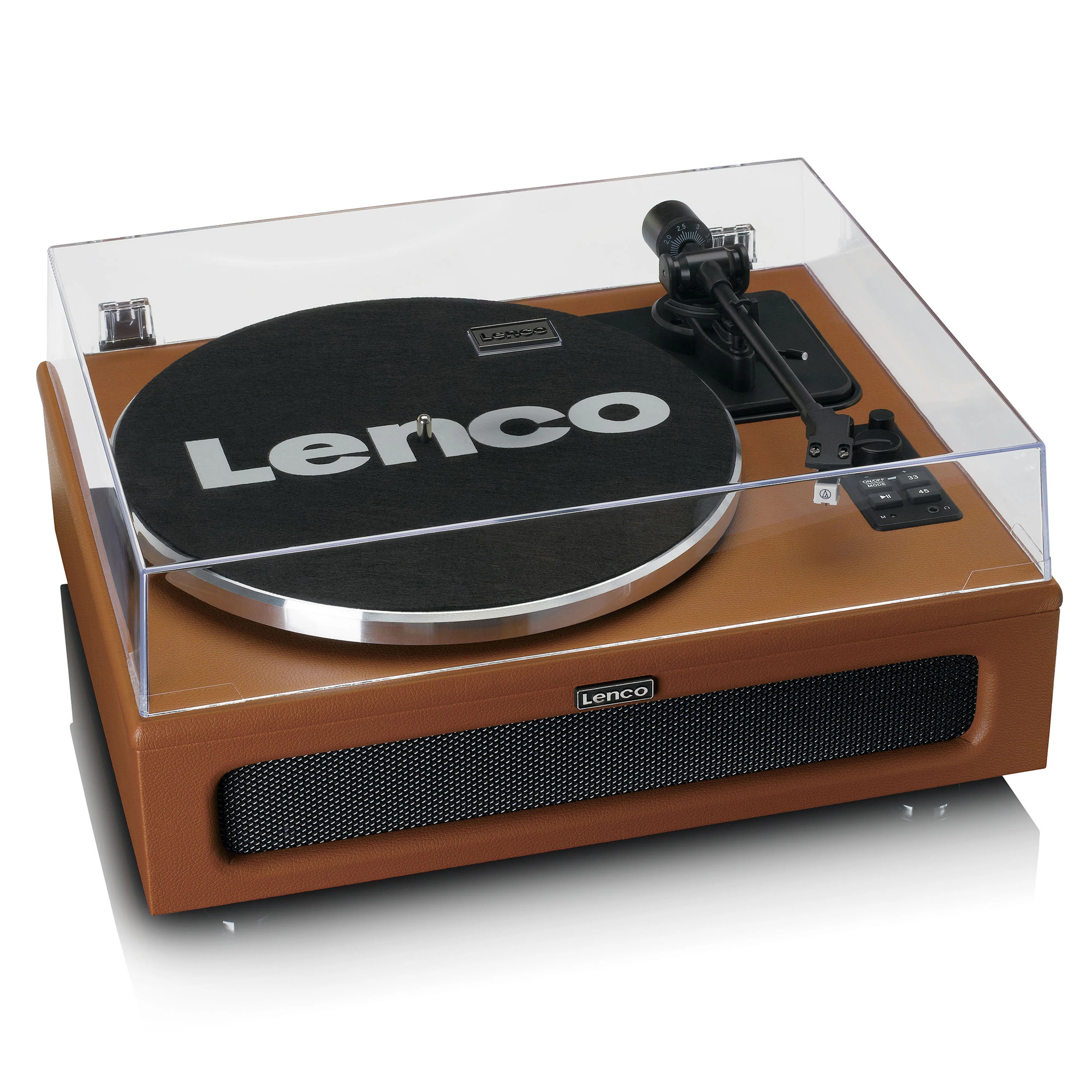 Lenco LS-430BN - Platine vinyle avec 4 haut-parleurs incorporés - Marron - Image 7