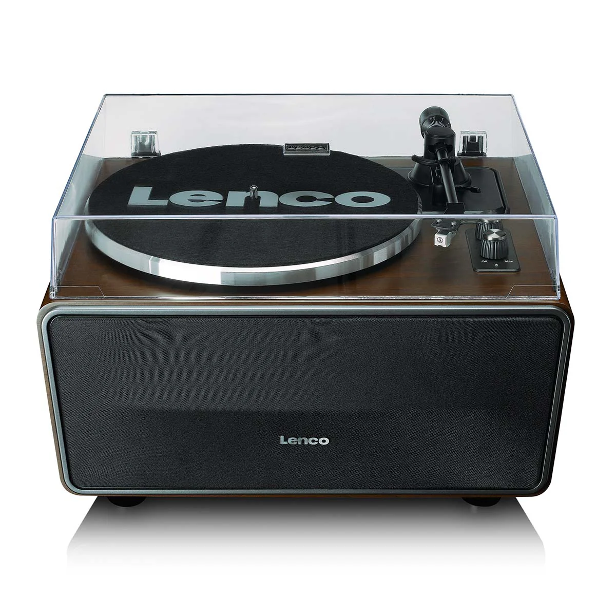 Lenco LS-470WA - Platine vinyle avec haut-parleurs intégrés et Bluetooth® - Noyer - Image 2