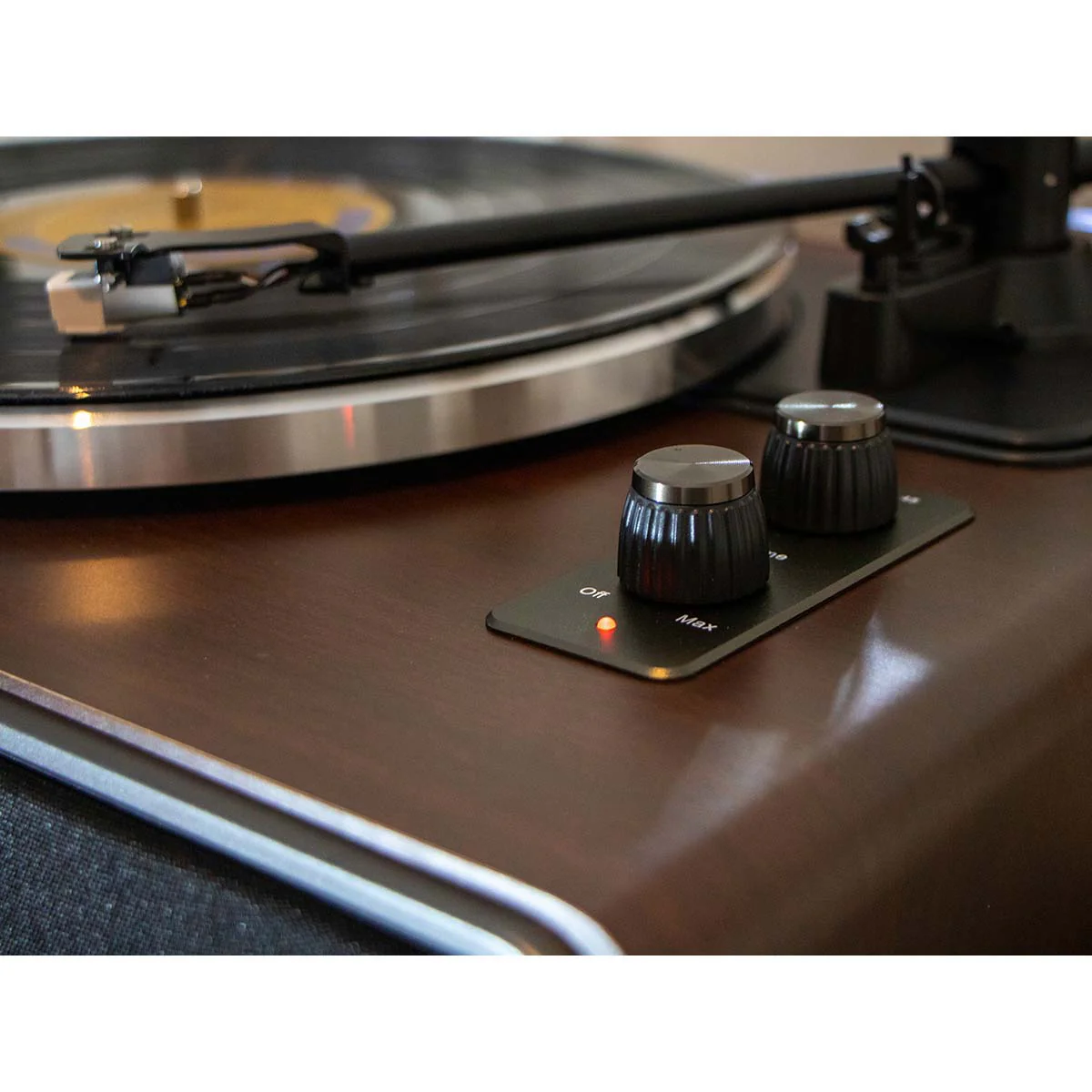 Lenco LS-470WA - Platine vinyle avec haut-parleurs intégrés et Bluetooth® - Noyer - Image 25