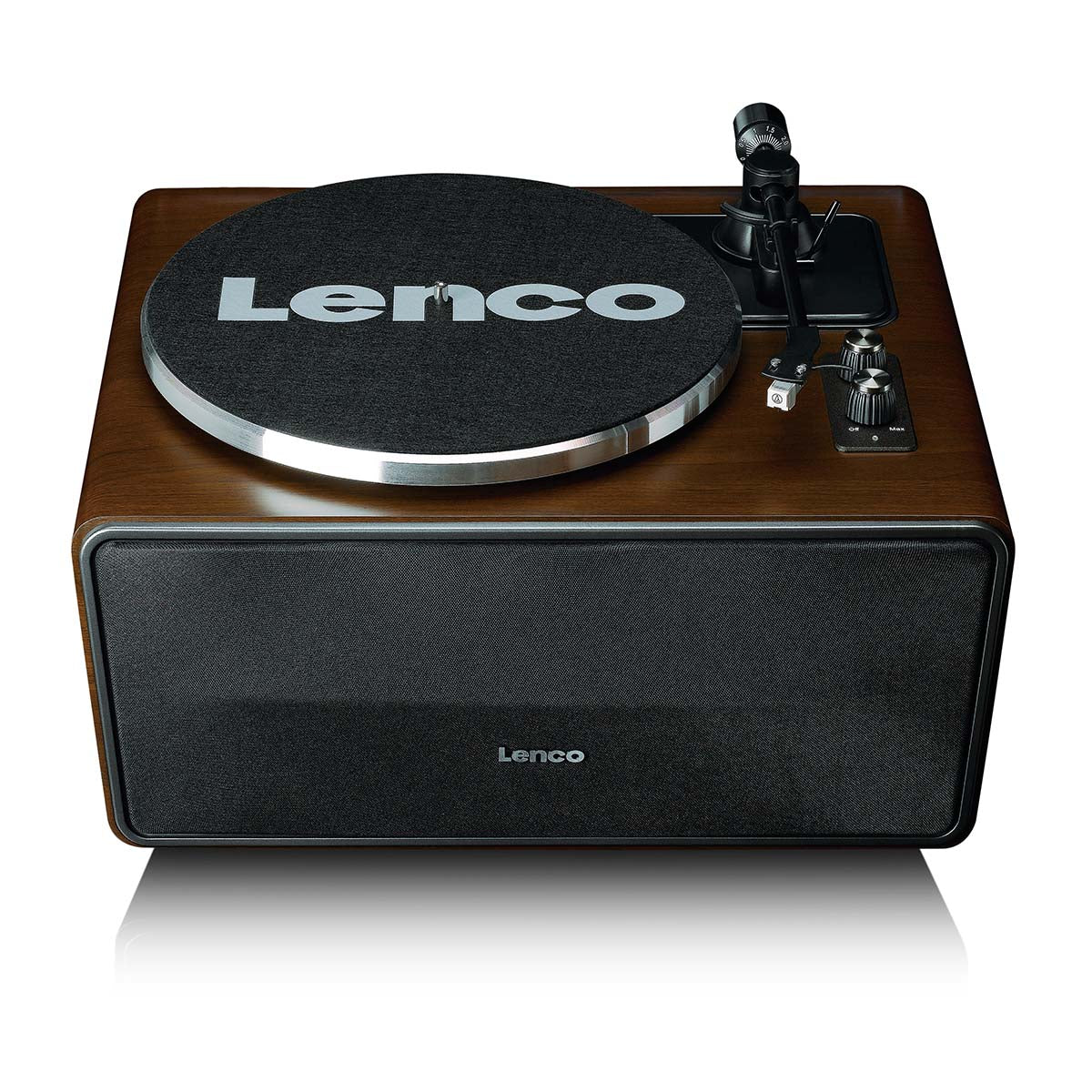 Lenco LS-470WA - Platine vinyle avec haut-parleurs intégrés et Bluetooth® - Noyer - Image 3