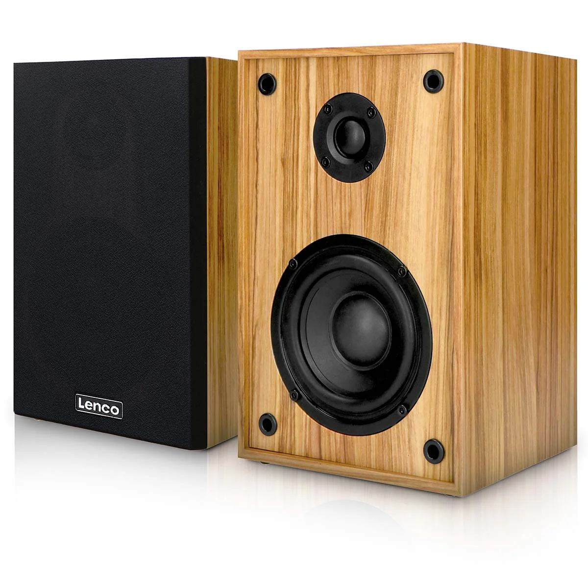 Lenco LS-500OK - Platine avec amplificateur intégré, Bluetooth® et deux enceintes externes - Bois - Image 10