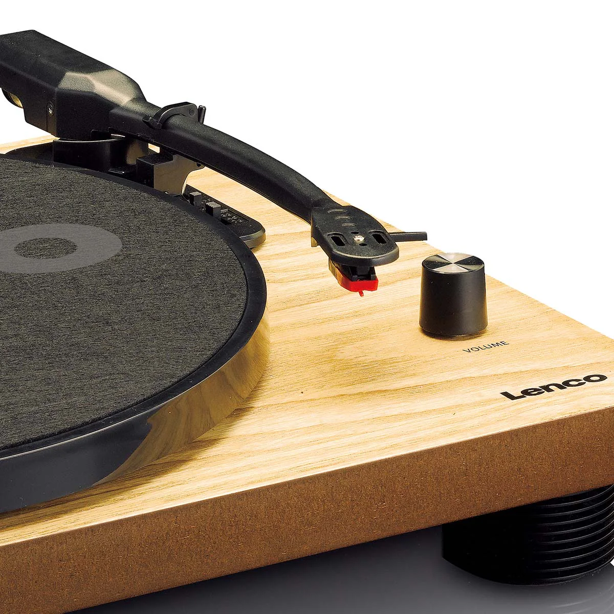 Lenco LS-50WD - platine avec haut-parleurs intégrés et encodage USB - Bois - Image 5