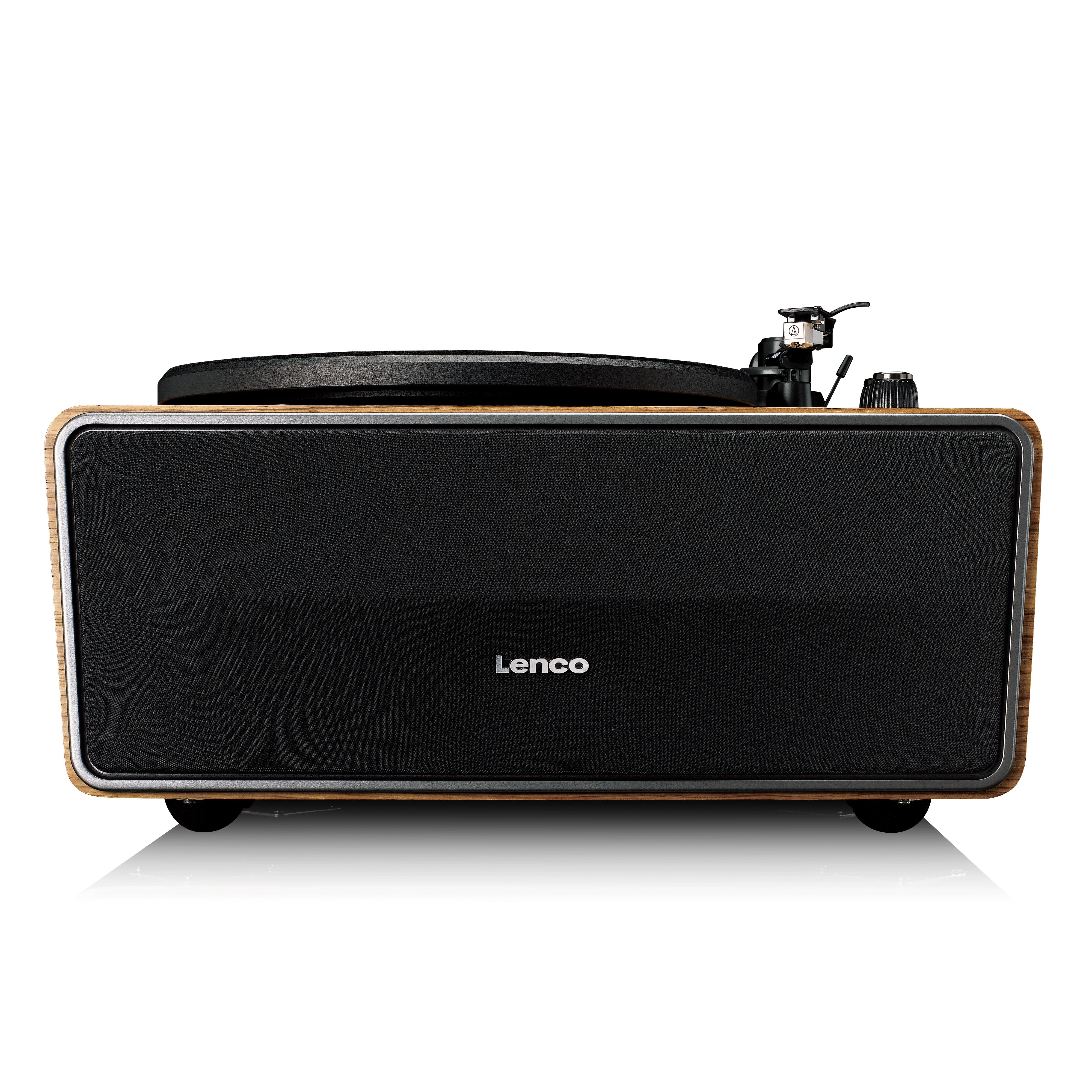 Lenco LS-570OK - Platine vinyle avec haut-parleurs intégrés et Bluetooth® - Platine vinyle sur pieds - Chêne - Image 11
