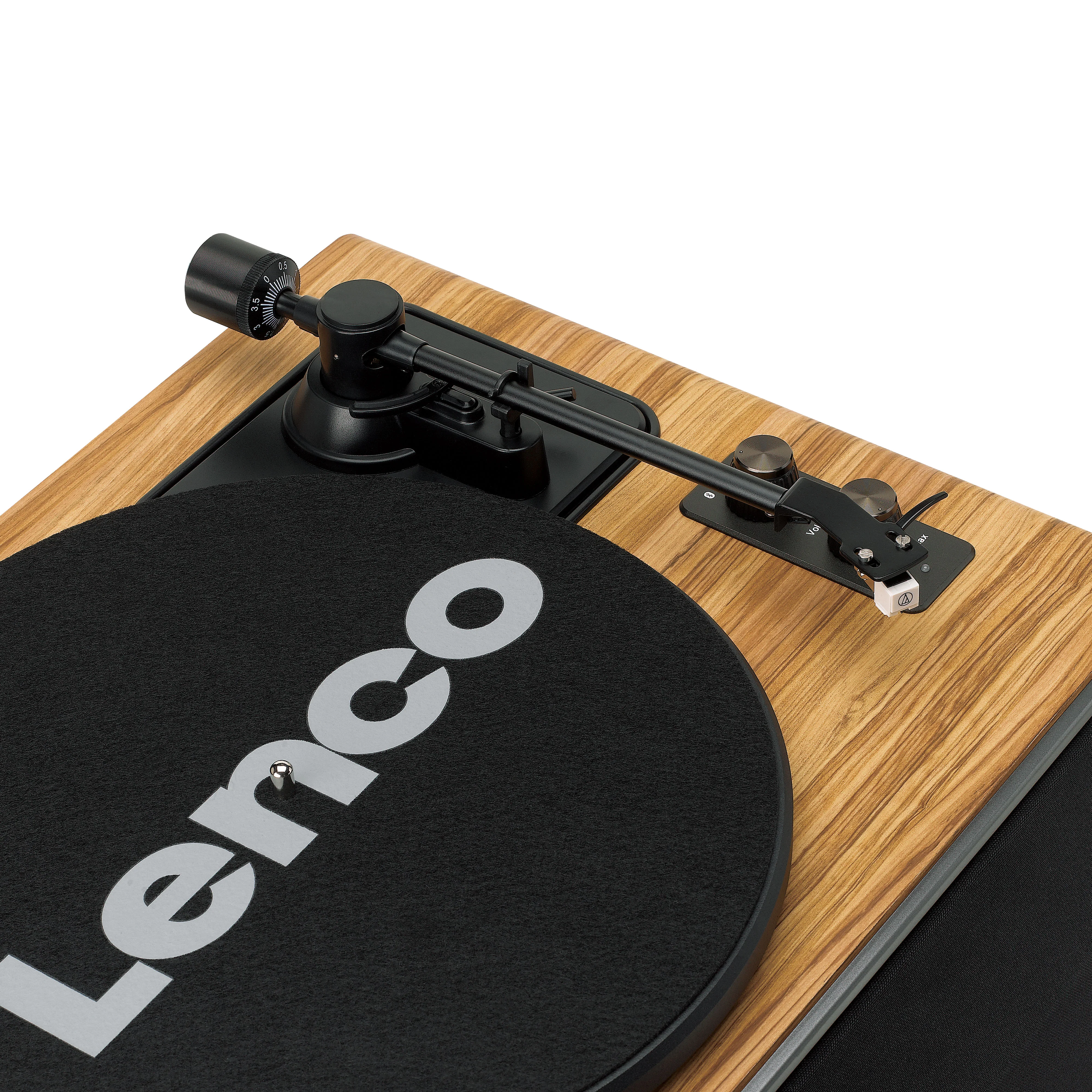 Lenco LS-570OK - Platine vinyle avec haut-parleurs intégrés et Bluetooth® - Platine vinyle sur pieds - Chêne - Image 12
