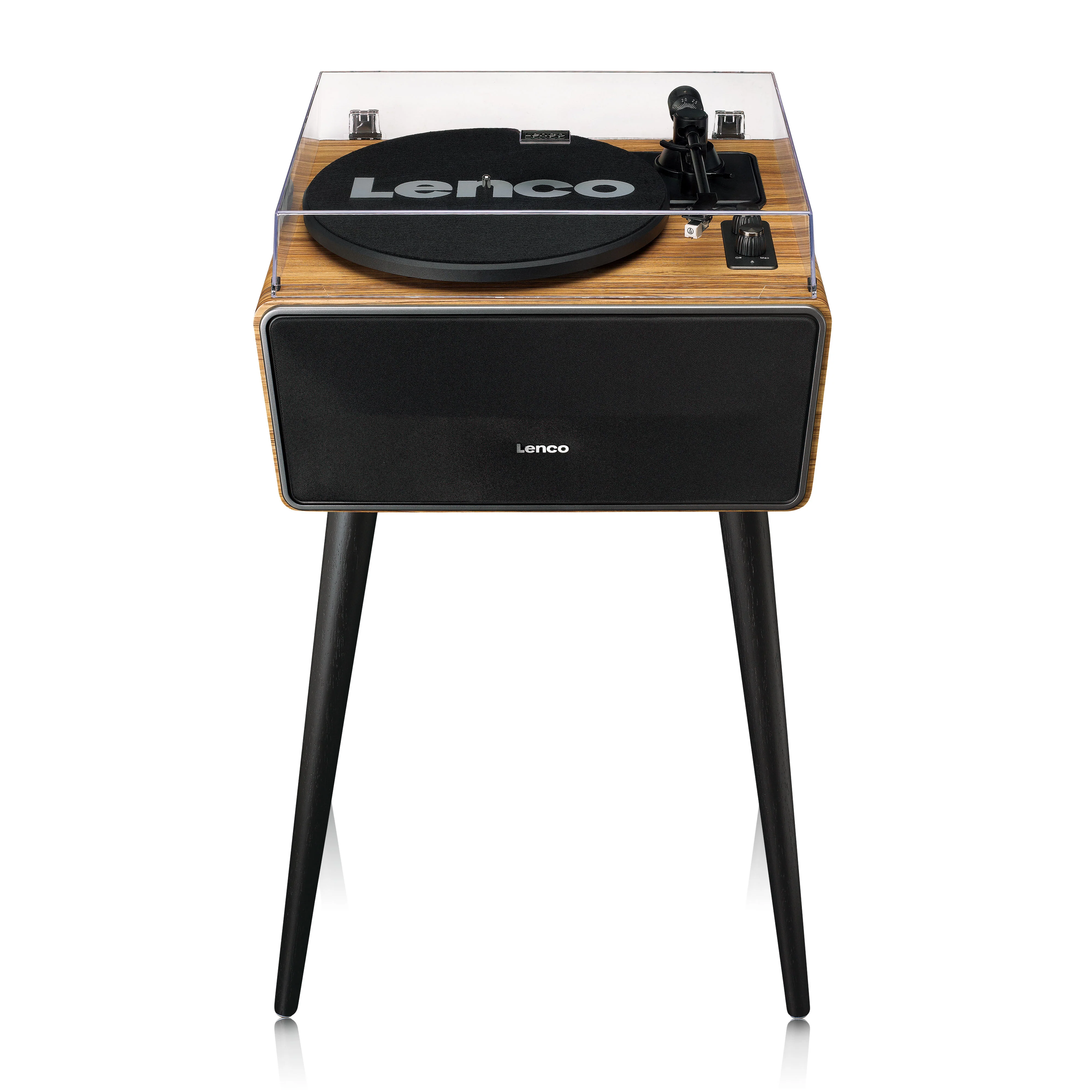 Lenco LS-570OK - Platine vinyle avec haut-parleurs intégrés et Bluetooth® - Platine vinyle sur pieds - Chêne - Image 20