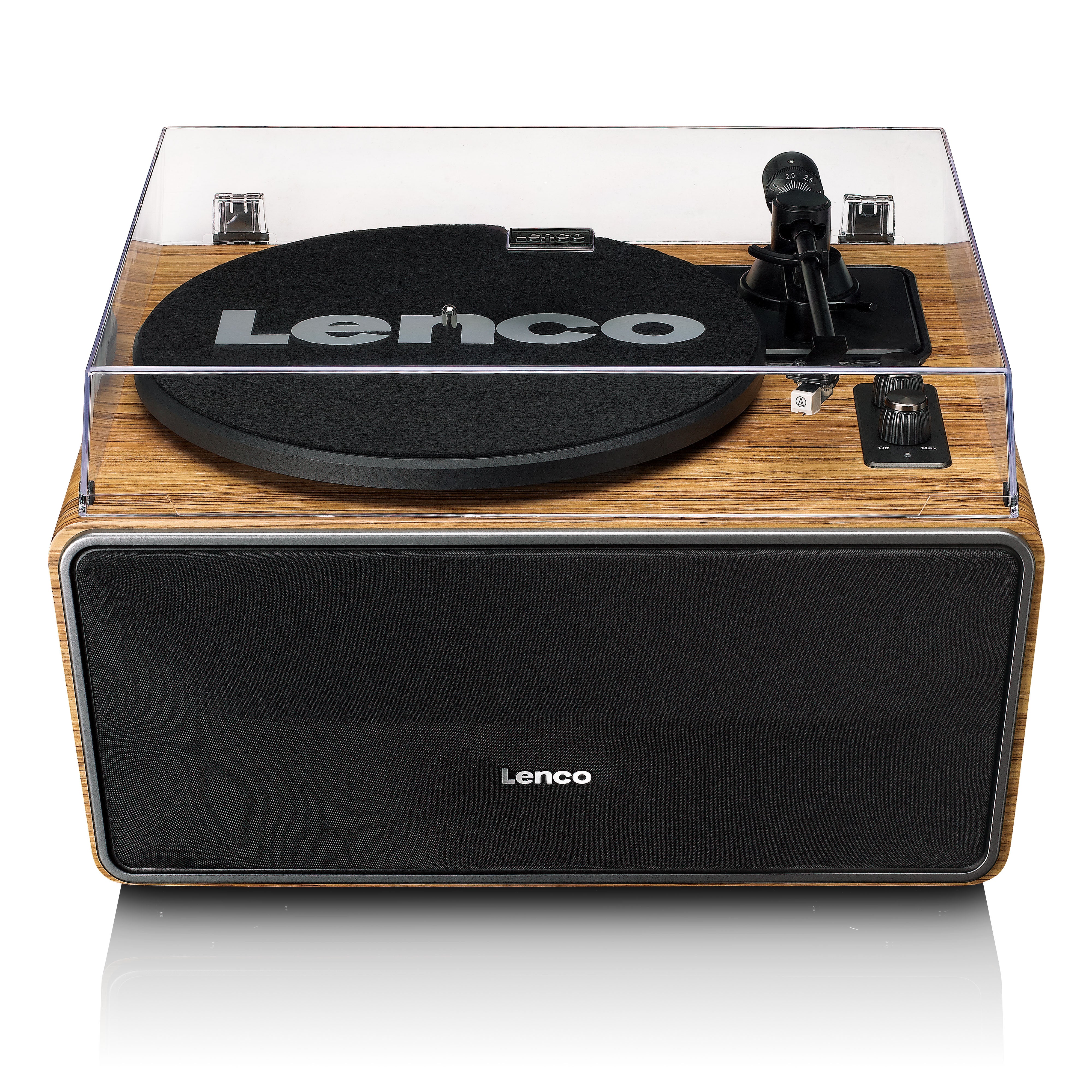 Lenco LS-570OK - Platine vinyle avec haut-parleurs intégrés et Bluetooth® - Platine vinyle sur pieds - Chêne - Image 21