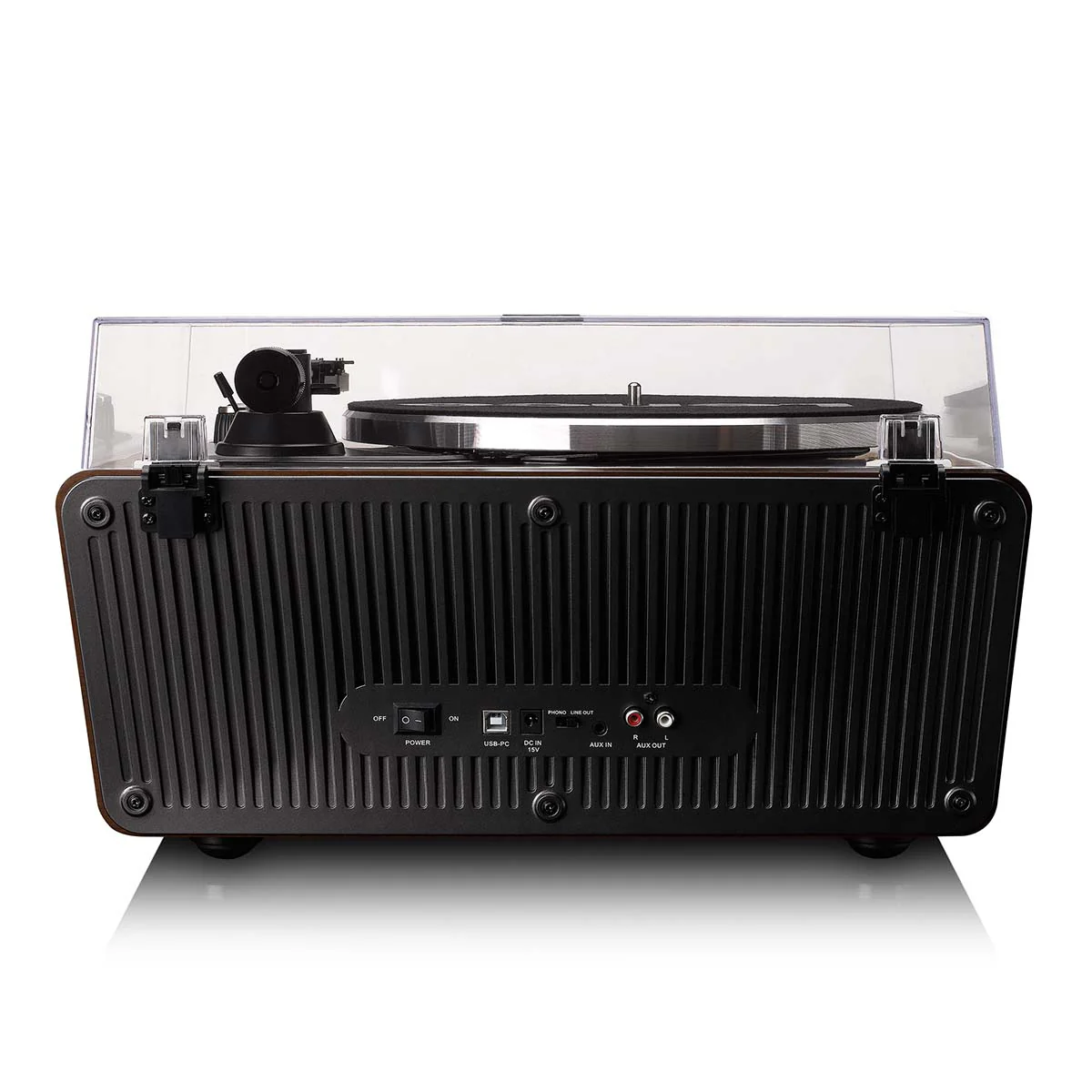 Lenco LS-570OK - Platine vinyle avec haut-parleurs intégrés et Bluetooth® - Platine vinyle sur pieds - Chêne - Image 6