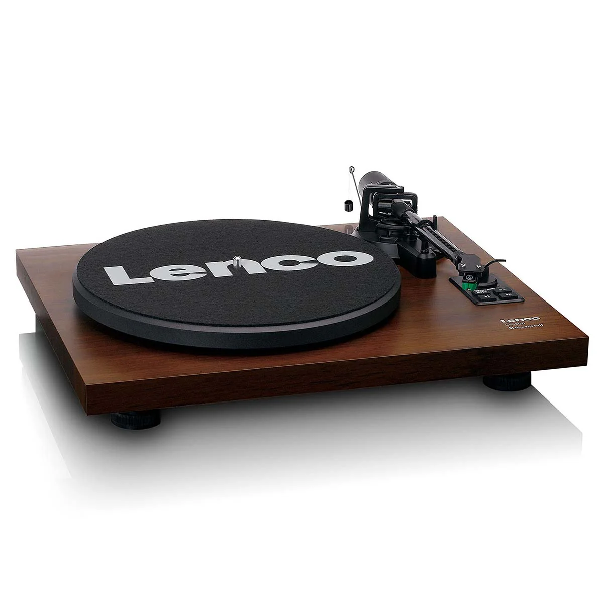 Lenco LS-600WA -Tourne-disque avec amplificateur intégré et Bluetooth® plus 2 haut-parleurs externes - Noyer - Image 11