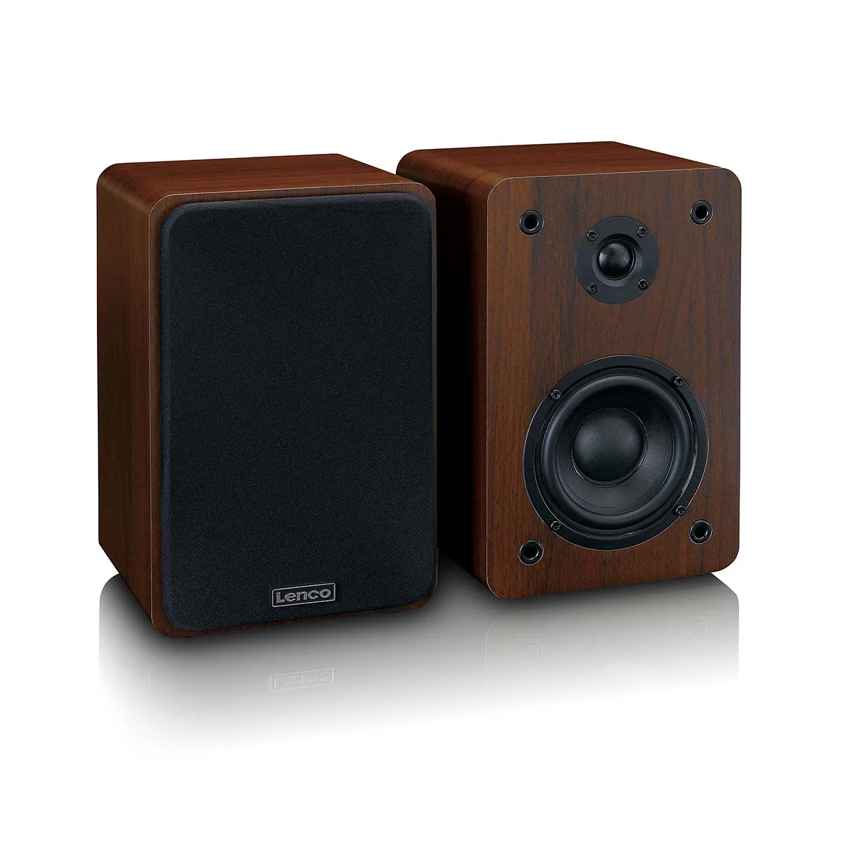 Lenco LS-600WA -Tourne-disque avec amplificateur intégré et Bluetooth® plus 2 haut-parleurs externes - Noyer - Image 20