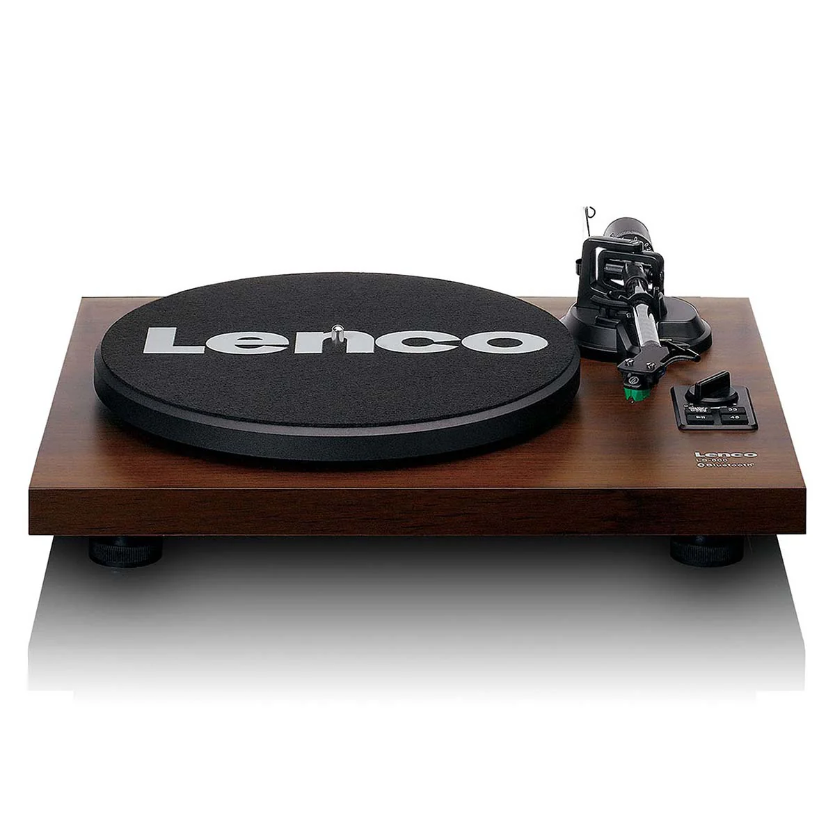 Lenco LS-600WA -Tourne-disque avec amplificateur intégré et Bluetooth® plus 2 haut-parleurs externes - Noyer - Image 6