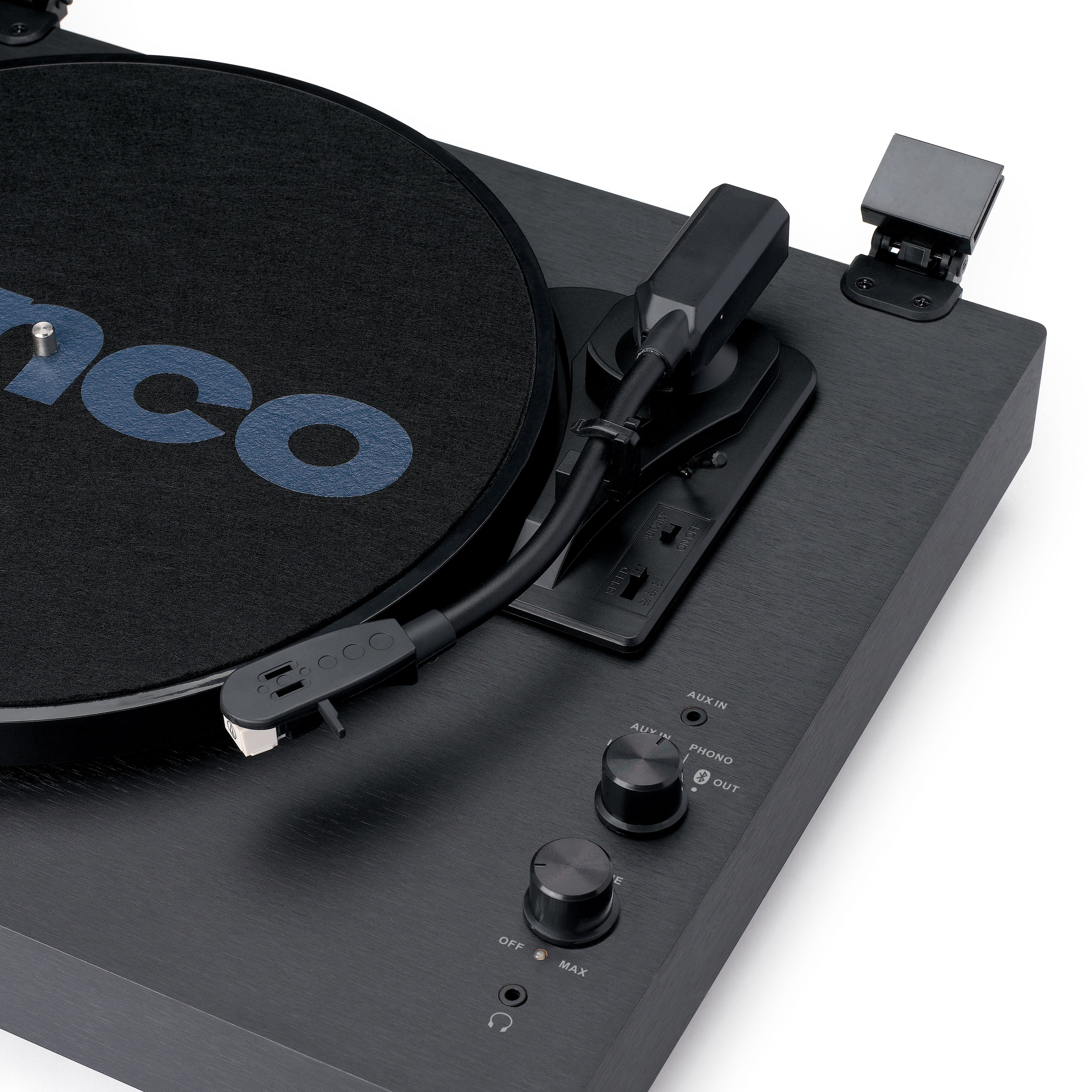 Lenco LS-60BK - Platine vinyle en bois avec Bluetooth et haut-parleurs intégrés - Noir - Image 12