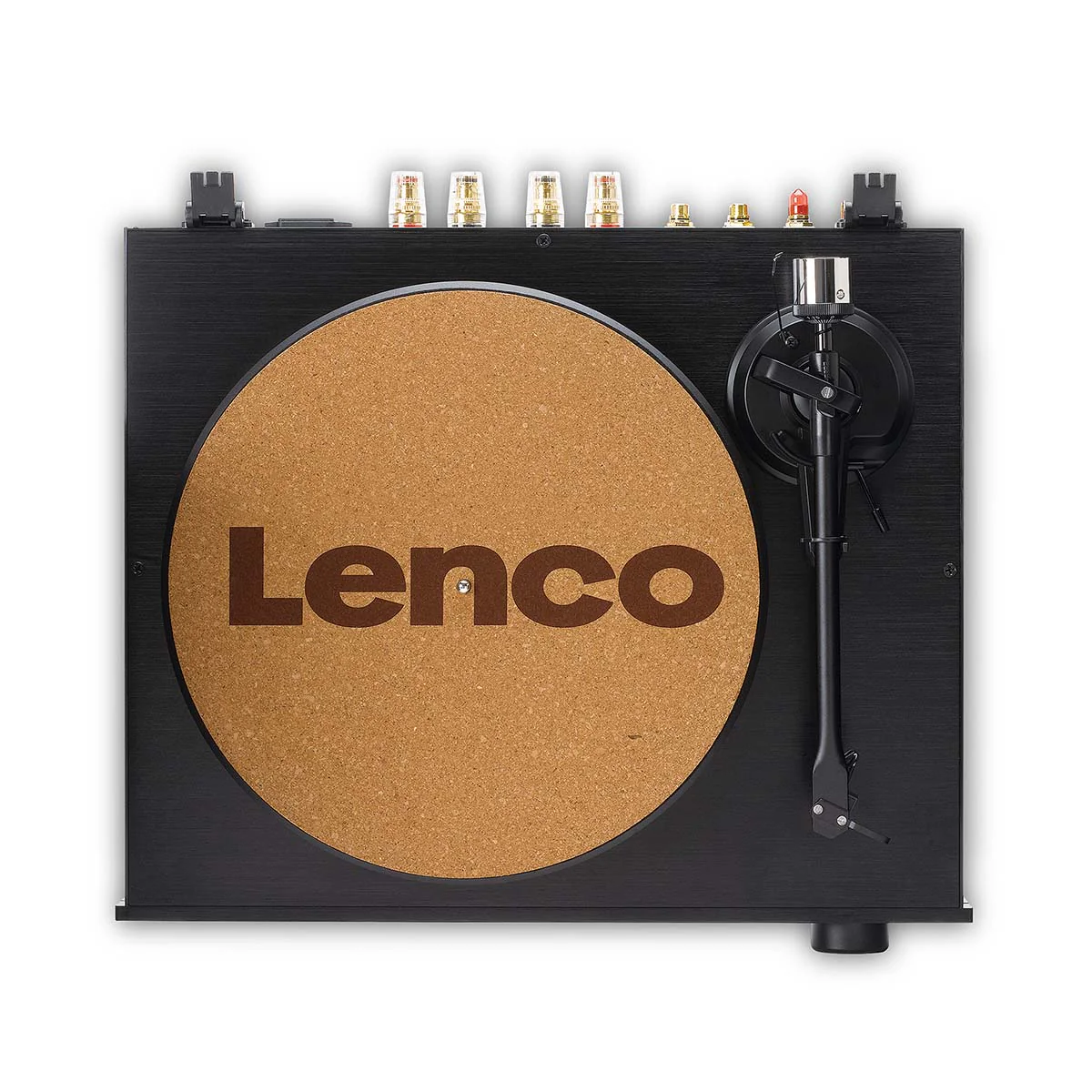 Lenco LS-700BK - Platine vinyle HiFi haute puissance avec enceintes, Bluetooth® et Ortofon 2M Red - Amplificateur stéréo intégré de 2 x 100 W RMS - Noir - Image 10
