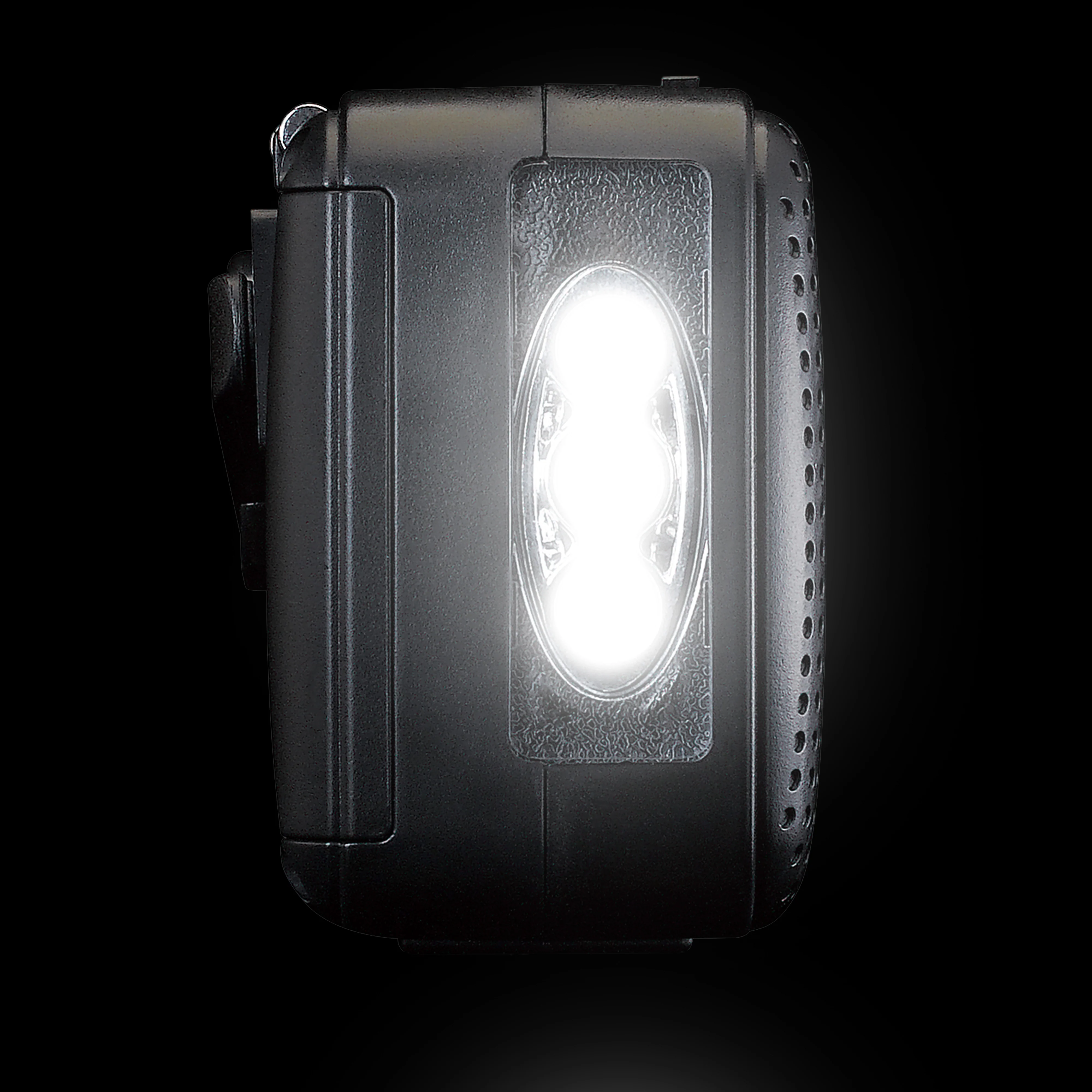 Lenco MCR-112BK - Radio d'urgence portable à manivelle, lampe de poche et banque d'alimentation en un seul appareil - Noir - Image 8