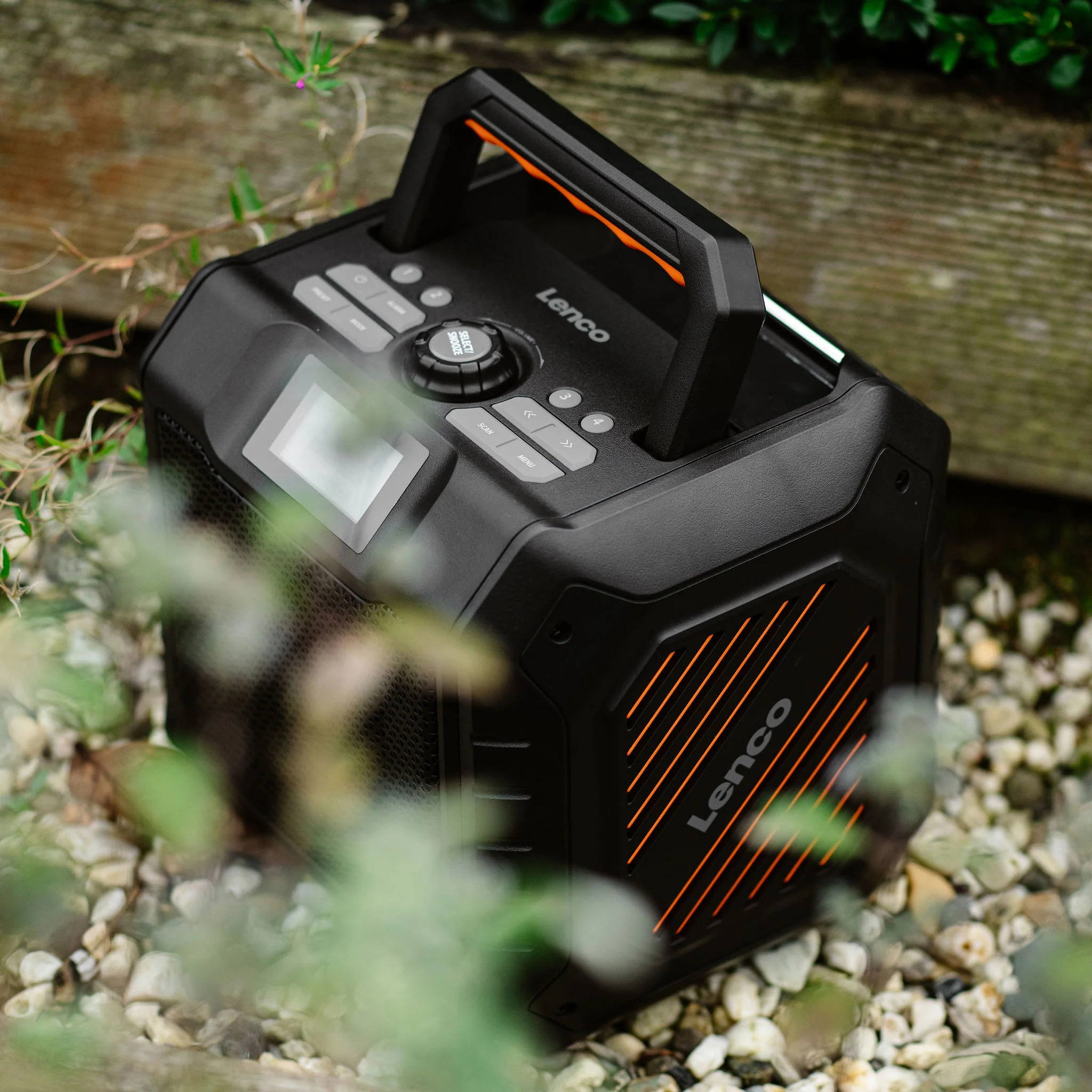 Lenco ODR-160GY - Puissante radio portable DAB+/FM pour l’extérieur avec Bluetooth® - Étanche selon IPX5 - Gris - Image 13