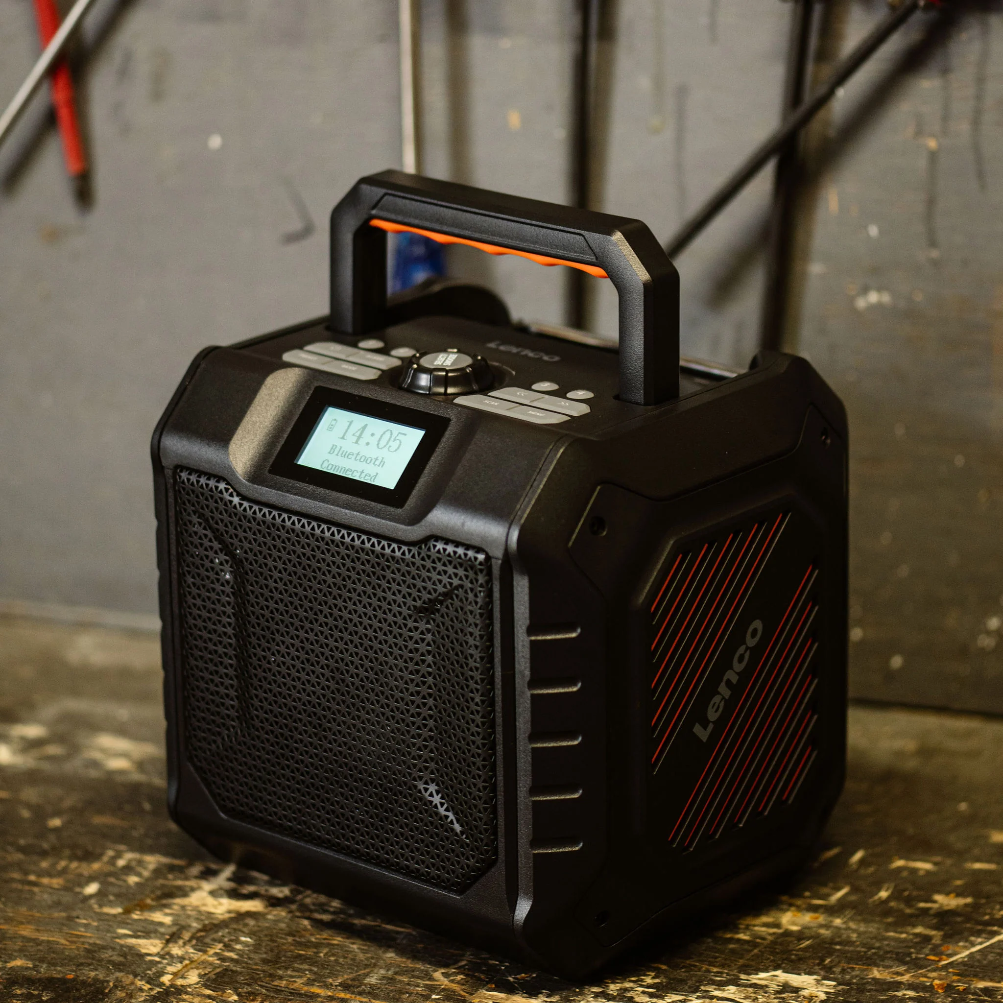 Lenco ODR-160GY - Puissante radio portable DAB+/FM pour l’extérieur avec Bluetooth® - Étanche selon IPX5 - Gris - Image 18