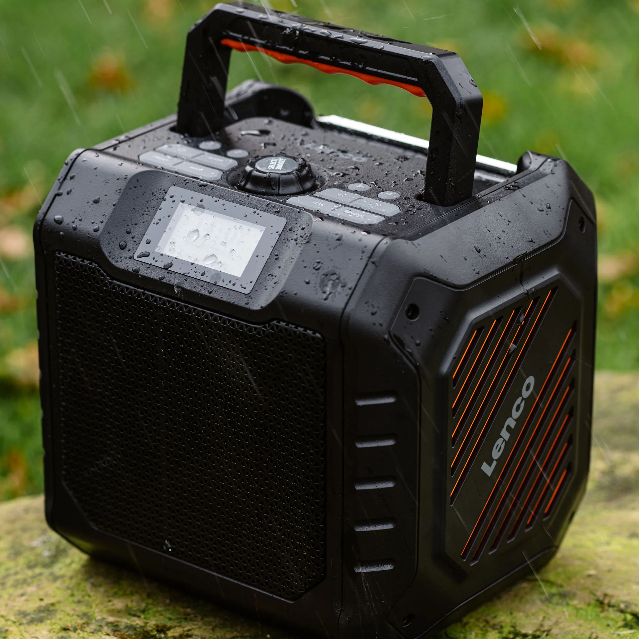 Lenco ODR-160GY - Puissante radio portable DAB+/FM pour l’extérieur avec Bluetooth® - Étanche selon IPX5 - Gris - Image 19