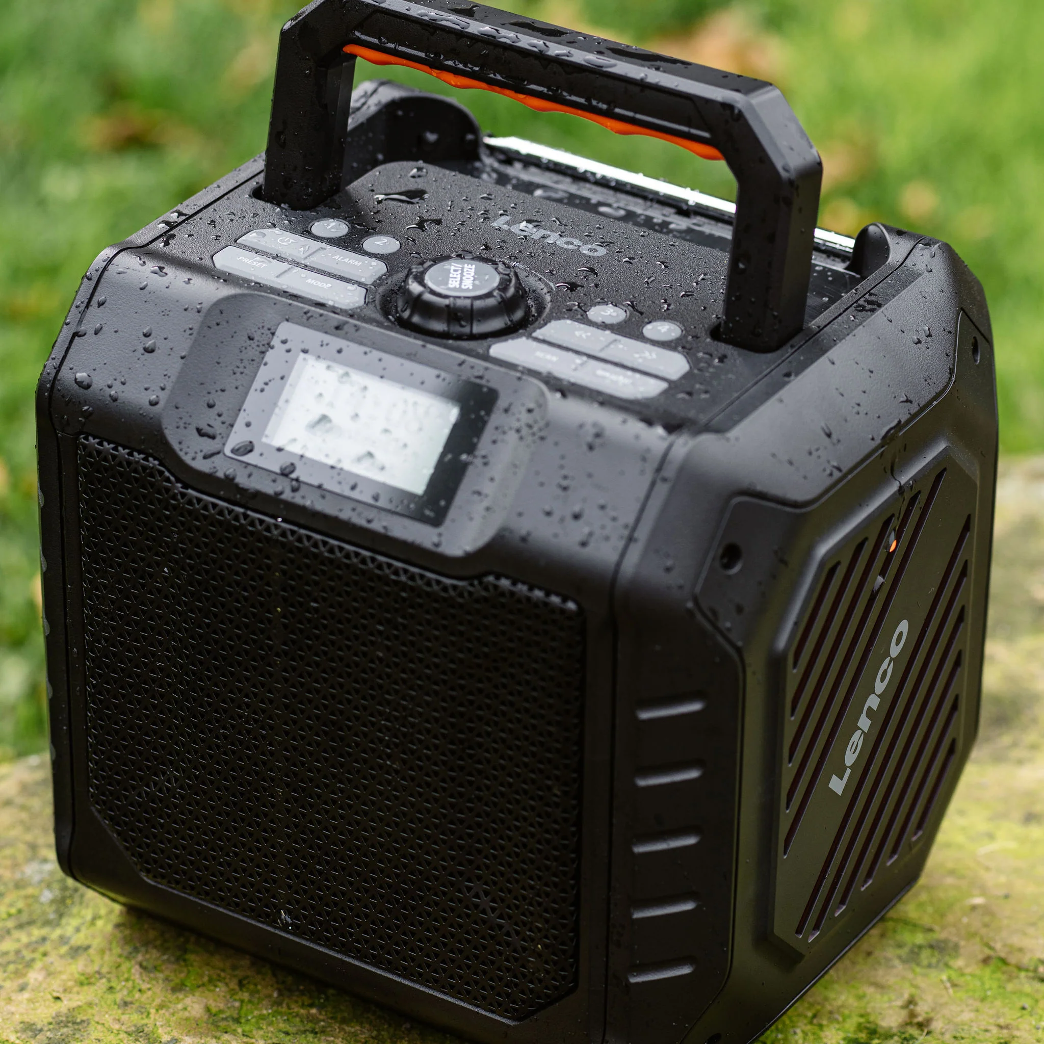 Lenco ODR-160GY - Puissante radio portable DAB+/FM pour l’extérieur avec Bluetooth® - Étanche selon IPX5 - Gris - Image 20